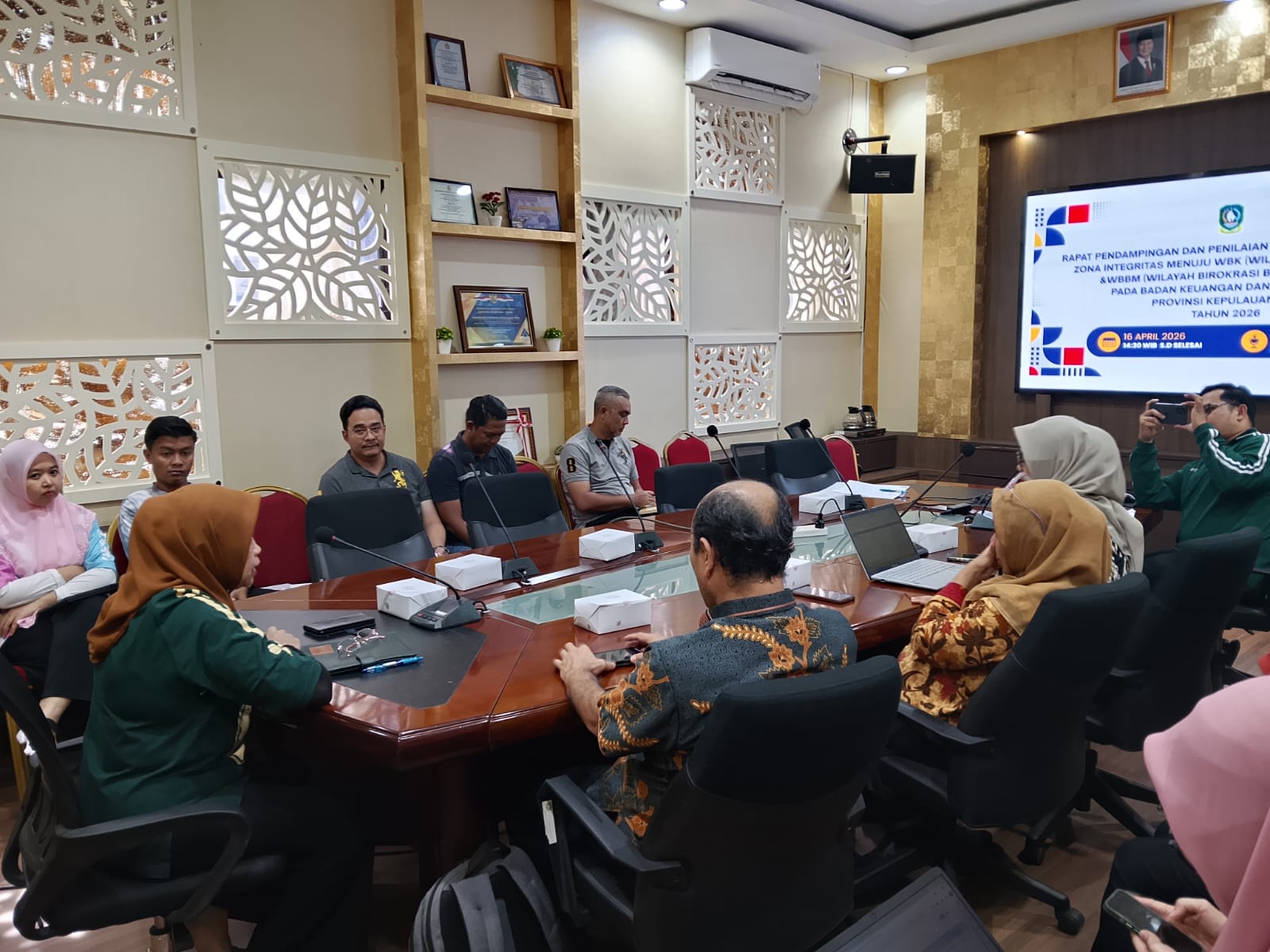 BKAD Kepri Ikuti Pendampingan Pembangunan Zona Integritas Menuju WBK/WBBM Tahun 2026