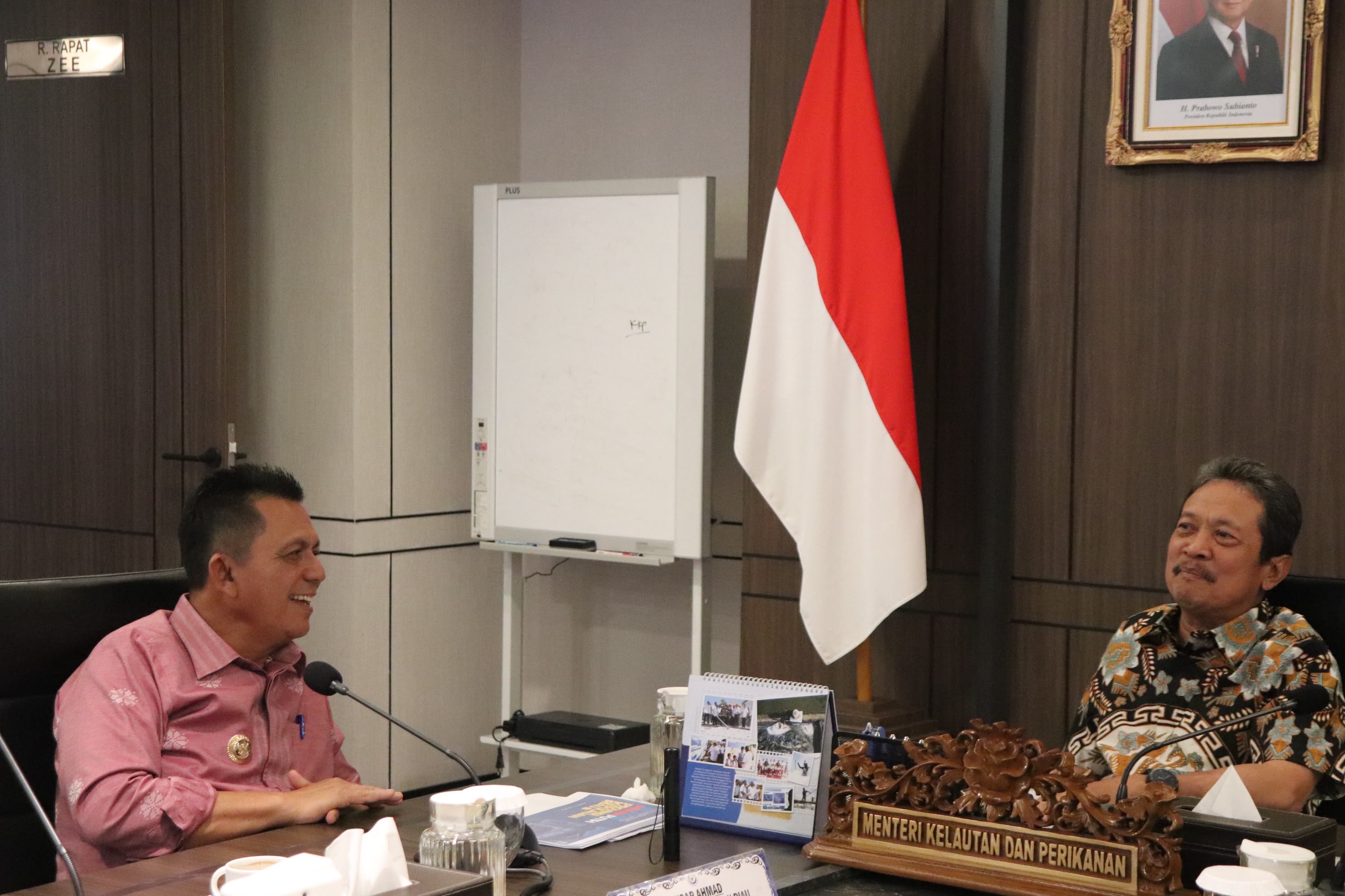 Gubernur Ansar Perjuangkan Penguatan Sektor Kelautan dan Perikanan Kepri, Temui Menteri KKP