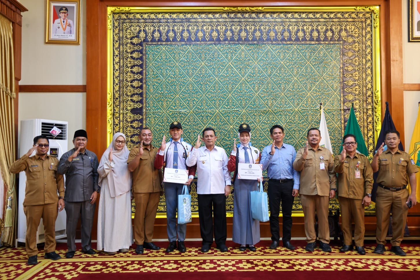 Dua Putra-Putri Terbaik Kepri Siap Harumkan Daerah di Paskibraka Nasional 2026