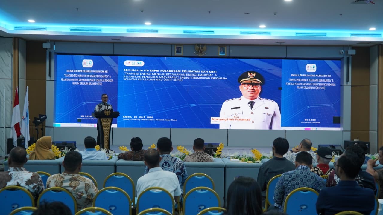 Wagub Nyanyang Ajak Perkuat Kolaborasi Pengembangan Energi Terbarukan, Pengurus METI Kepri Resmi Dikukuhkan