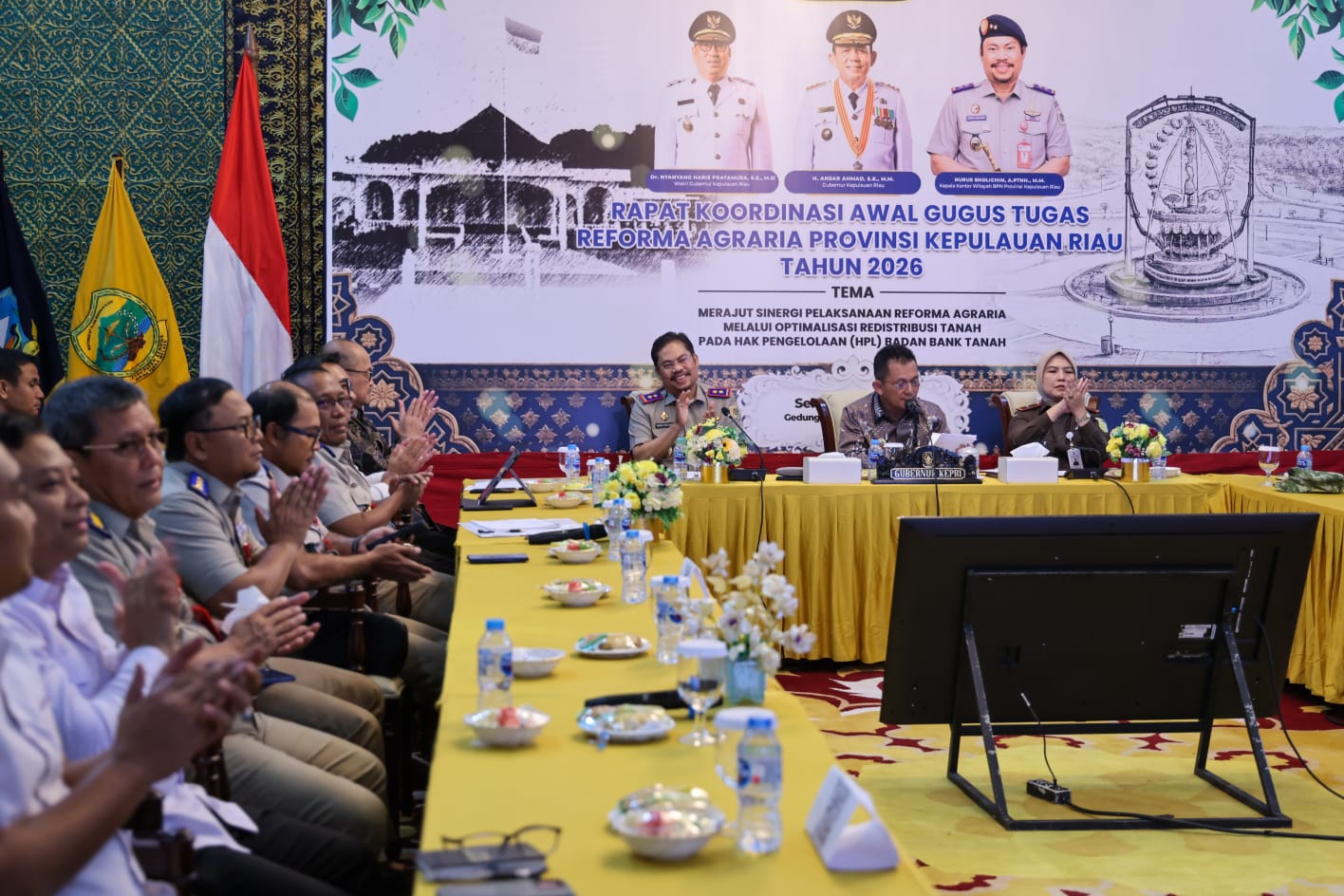 Gubernur Ansar Dorong Sinergi Reforma Agraria untuk Wujudkan Keadilan dan Kesejahteraan Masyarakat Kepri