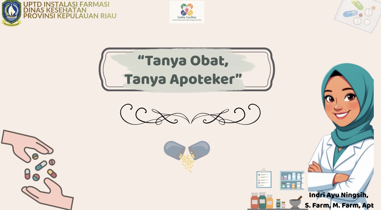 Tanya obat, Tanya Apoteker...