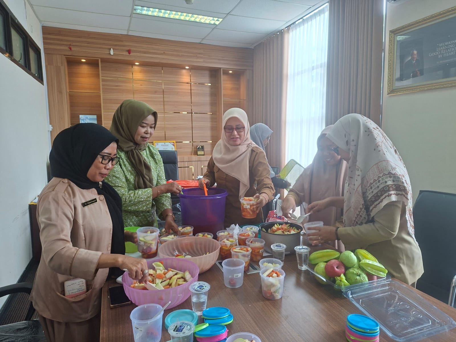 Kegiatan Dharma Wanita Persatuan (DWP) DKP2KH Provinsi Kepulauan Riau