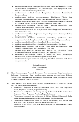Tugas Pokok dan Fungsi Instansi