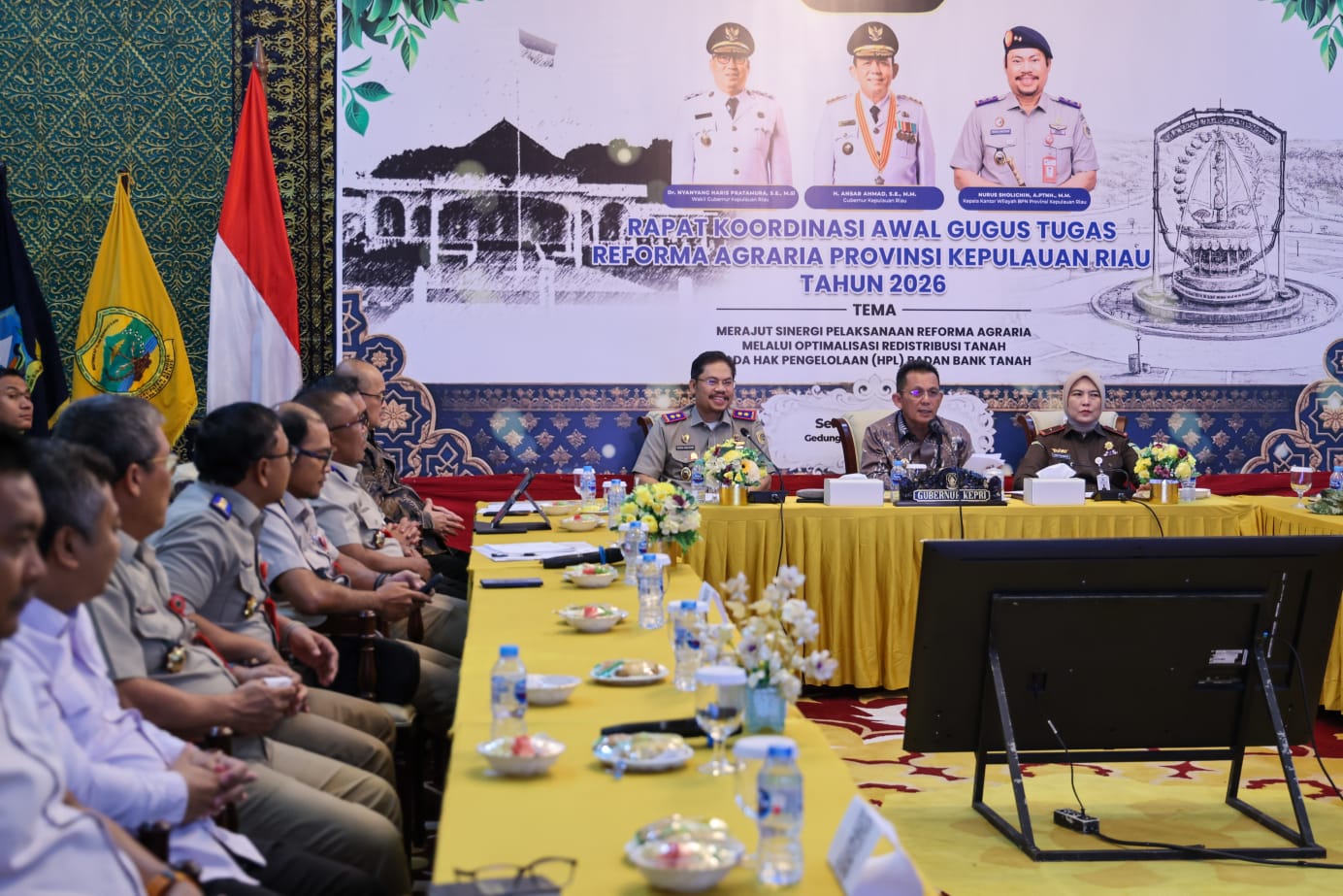 Gubernur Ansar Dorong Sinergi Reforma Agraria untuk Wujudkan Keadilan dan Kesejahteraan Masyarakat Kepri