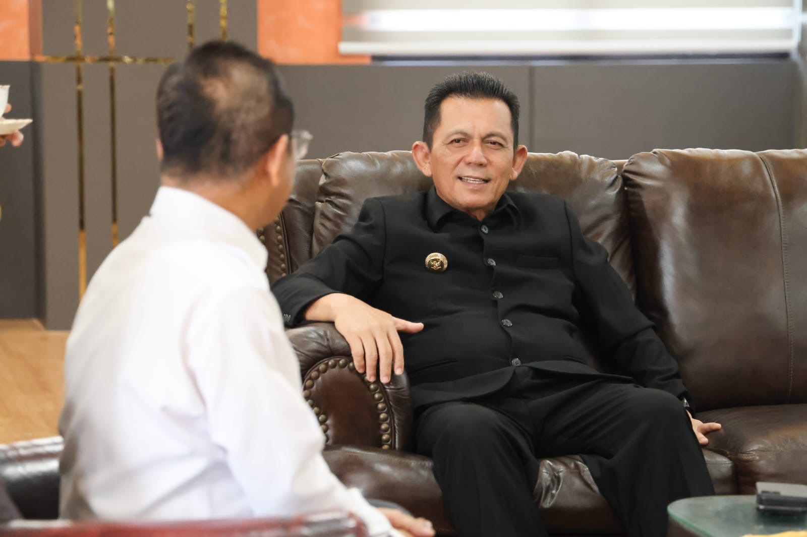 Gubernur Ansar Terima Silaturahmi Ketua Pengadilan Tinggi Kepri Jelang Pindah Tugas