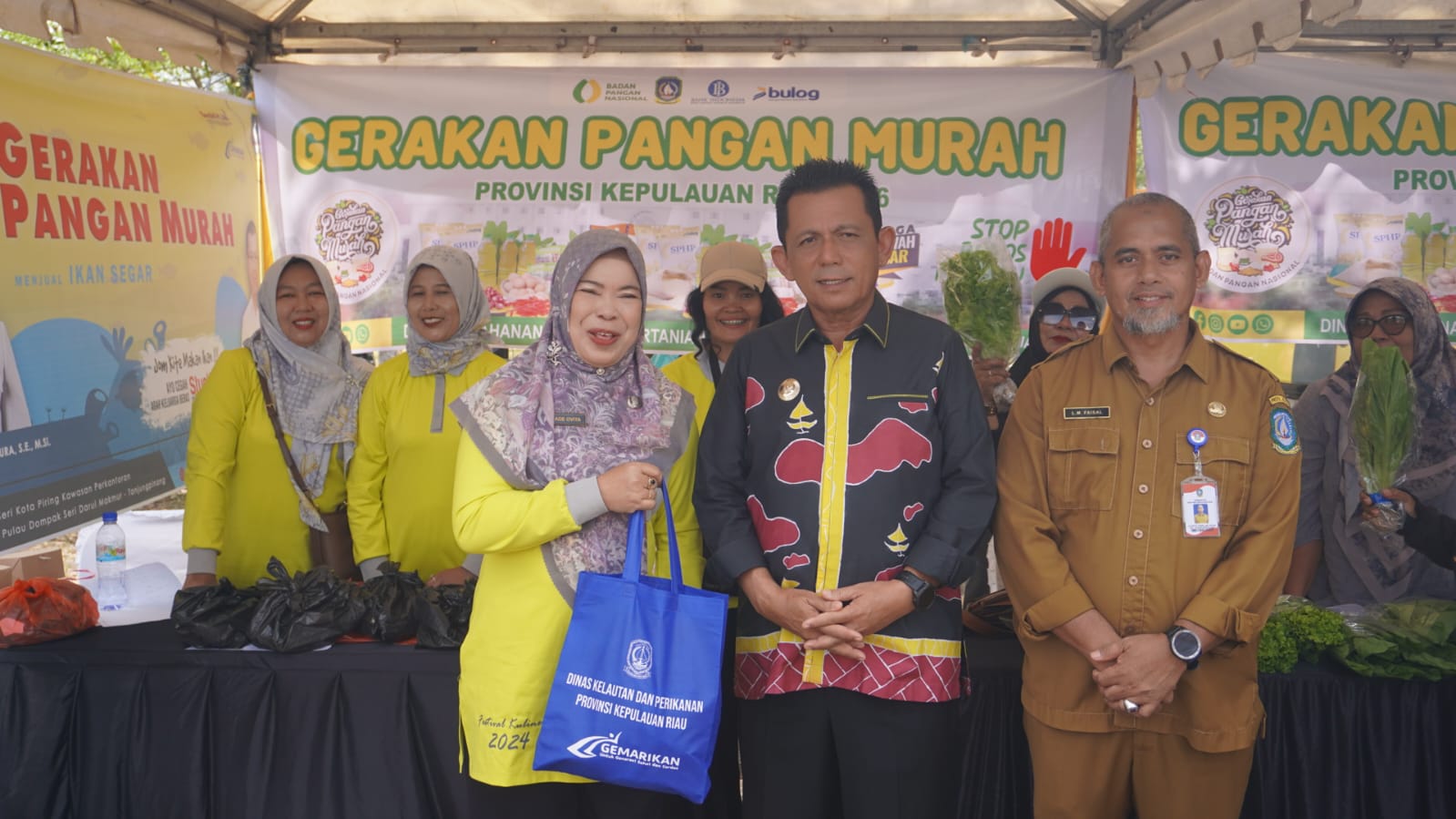 Launching Gerakan Pangan Murah 2026 Resmi Digelar di Terminal Sungai Carang