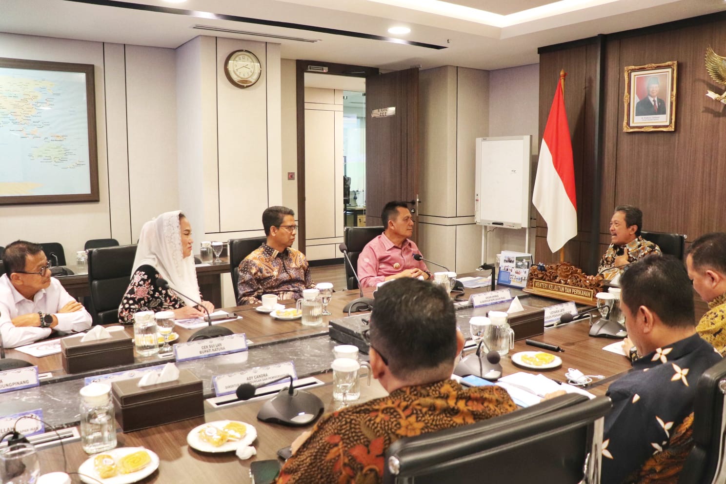 Gubernur Ansar Temui Menteri KKP, Perjuangkan Penguatan Sektor Kelautan dan Perikanan Kepri