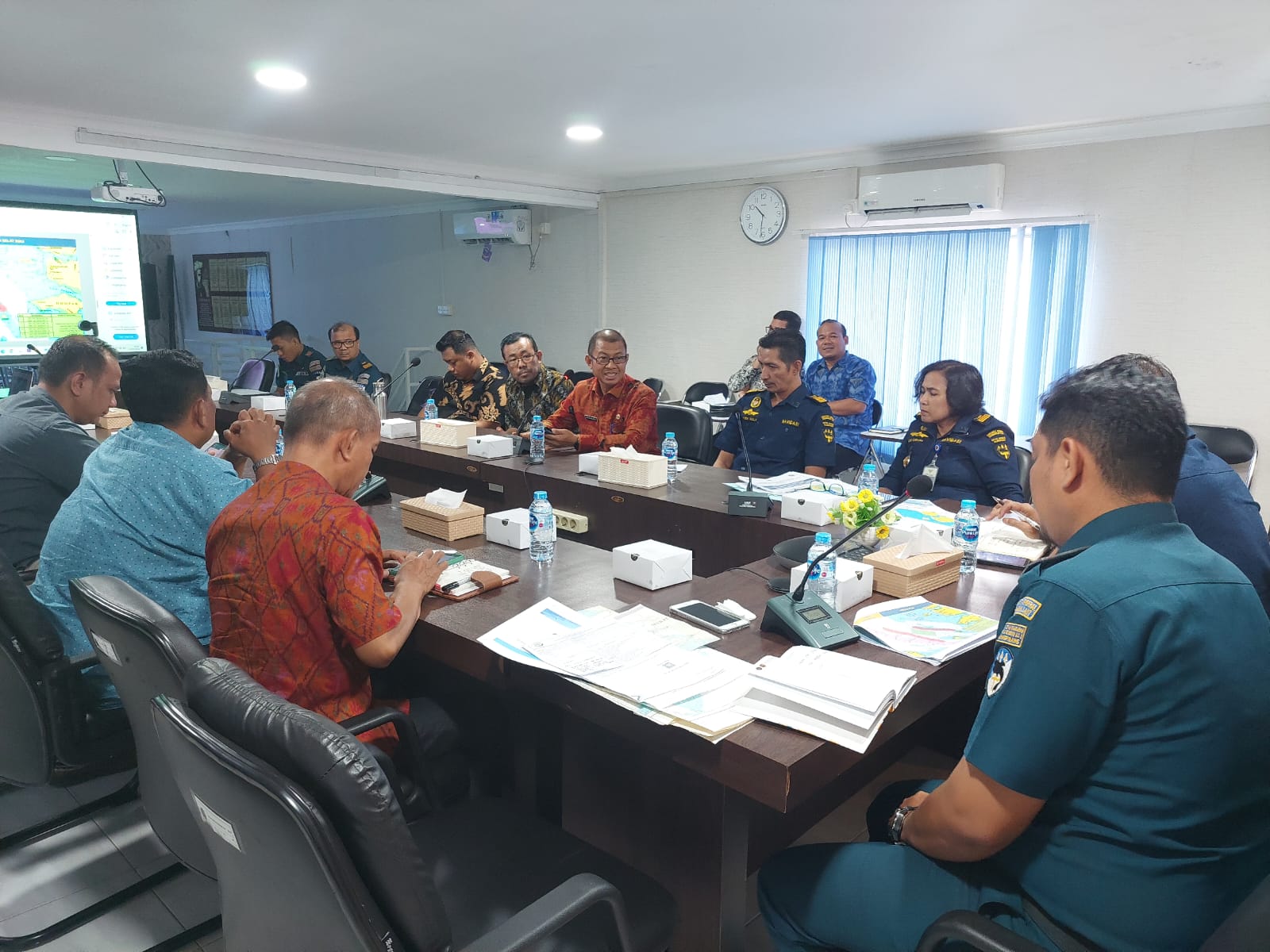 Rapat Koordinasi Alur dan Titik Labuh Rencana Kunjungan Wisata Perdana Kapal MSC Belisma di Wilayah Pelabuhan Tanjungpinang