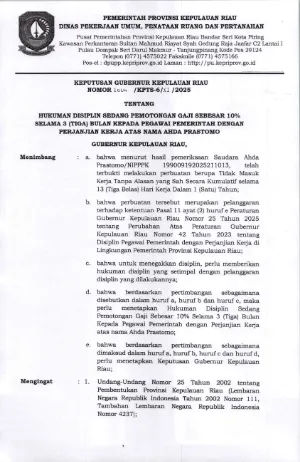 Pelanggaran Pengawasan Internal