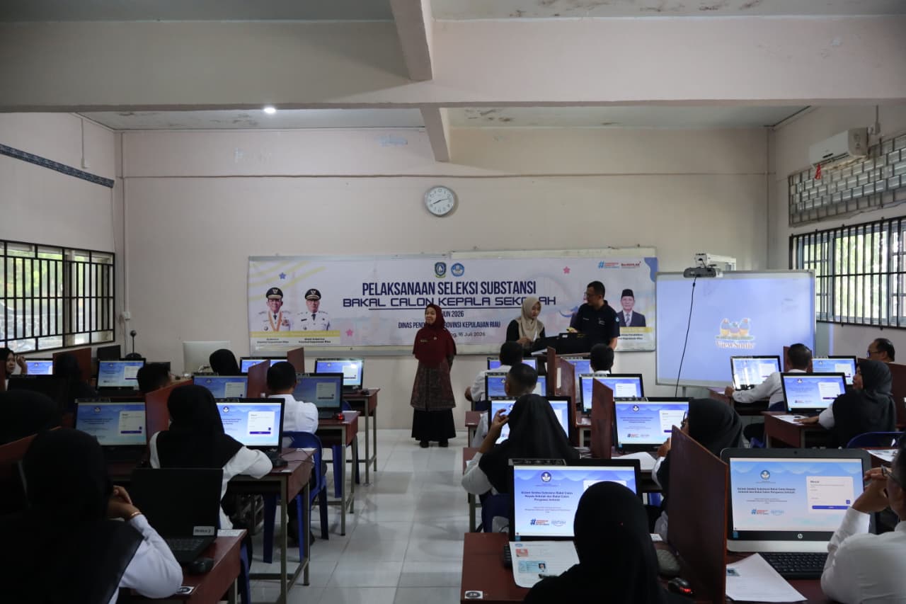 Disdik Kepri Gelar Seleksi Substansi Bakal Calon Kepala Sekolah 2026
