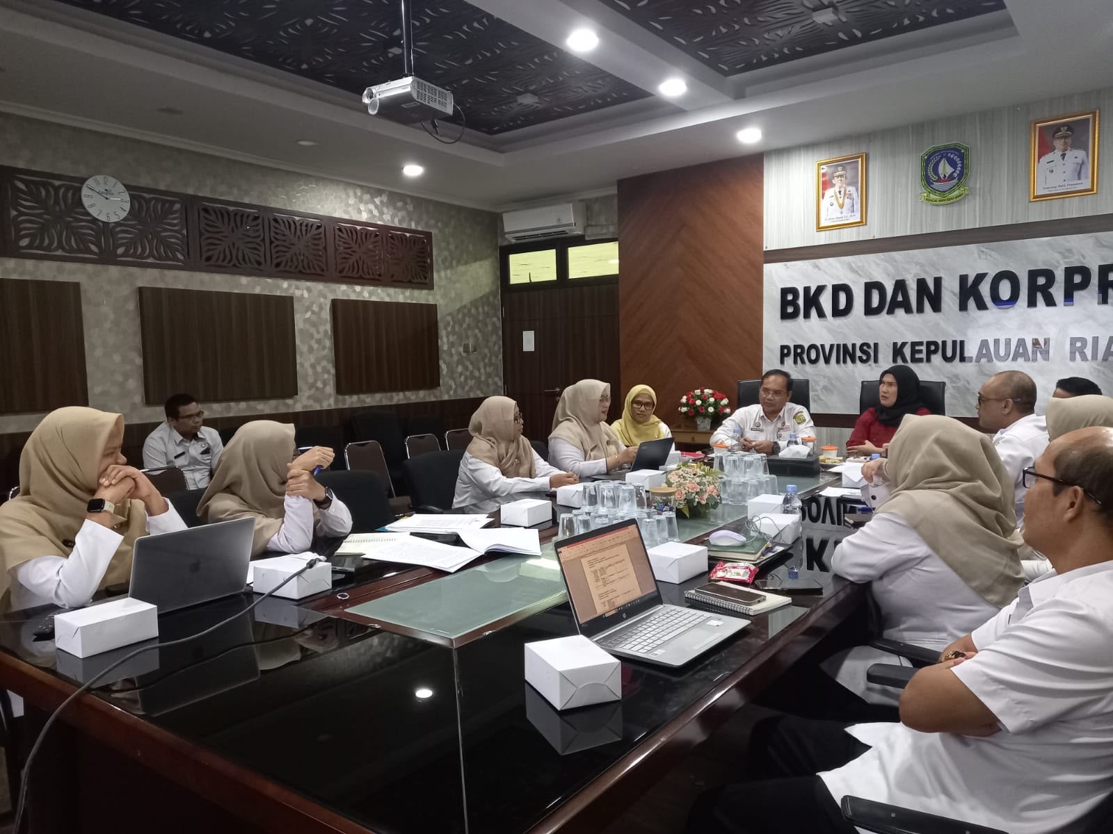 Perkuat Persiapan Implementasi Iuran KORPRI, BKD dan KORPRI Kepri Gelar Sharing Session