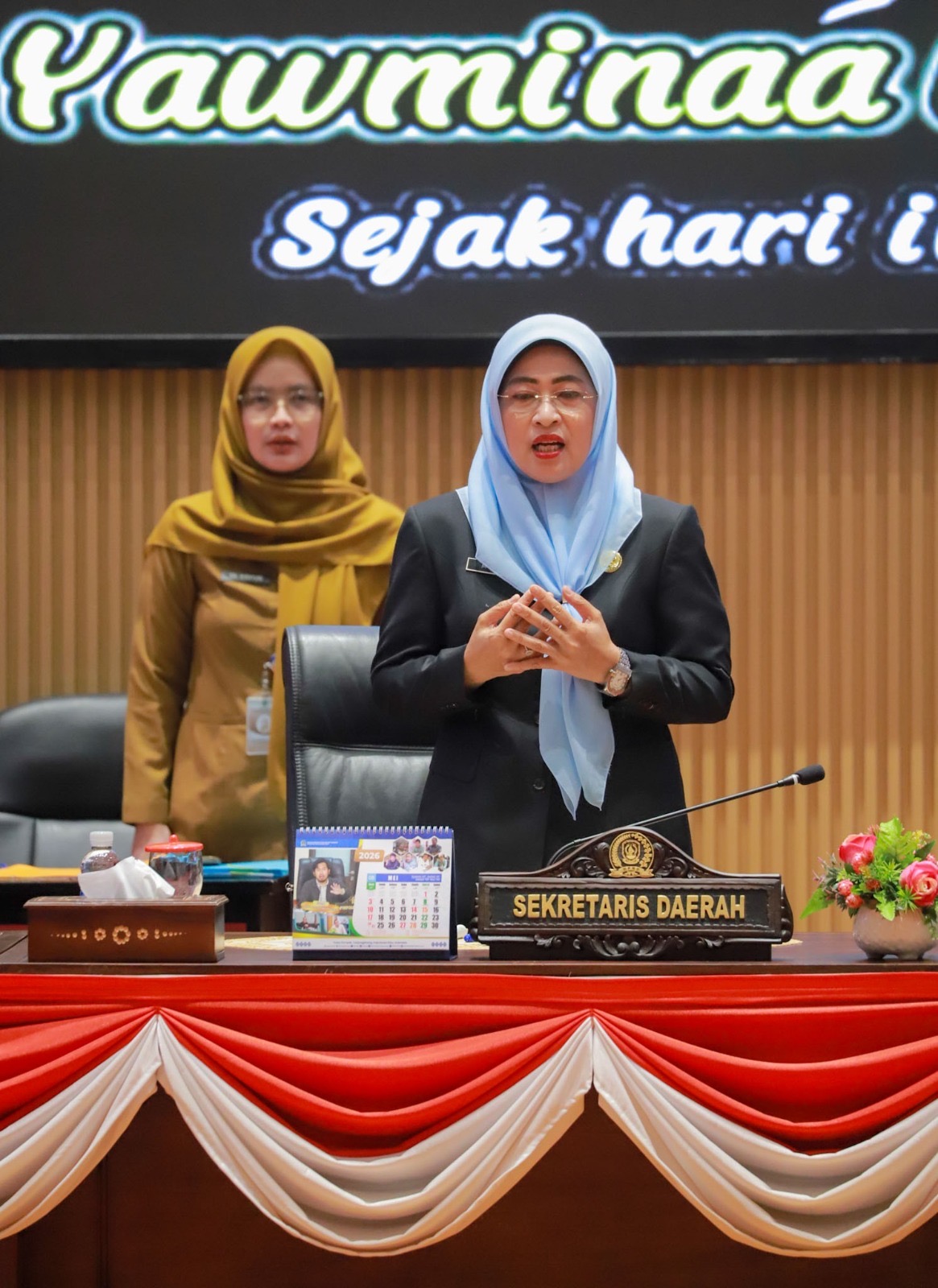 Sekda Misni Hadiri Paripurna Pandangan Umum Fraksi terhadap Ranperda LPP APBD Kepri 2025