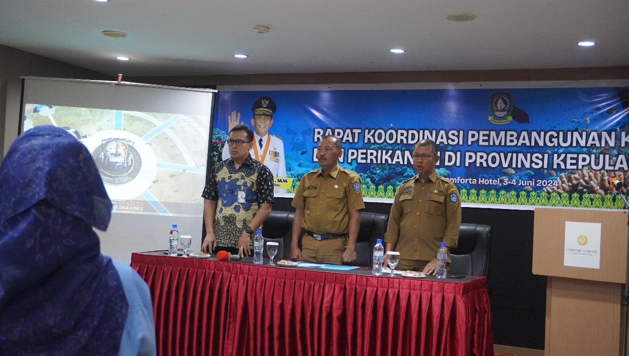 Sekdaprov Kepri Buka Rakor Pembangunan Sektor Kelautan dan Perikanan di Provinsi Kepulauan Riau