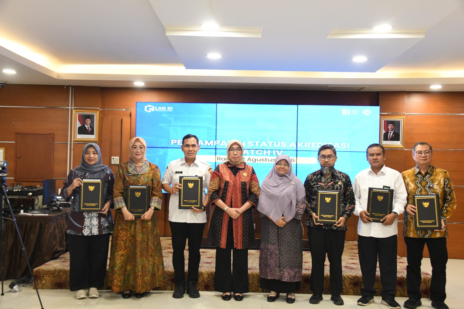 Program Pelatihan BPSDM Kepri Naik Kelas, Akreditasi Program PKA dan PKP Terakreditasi B