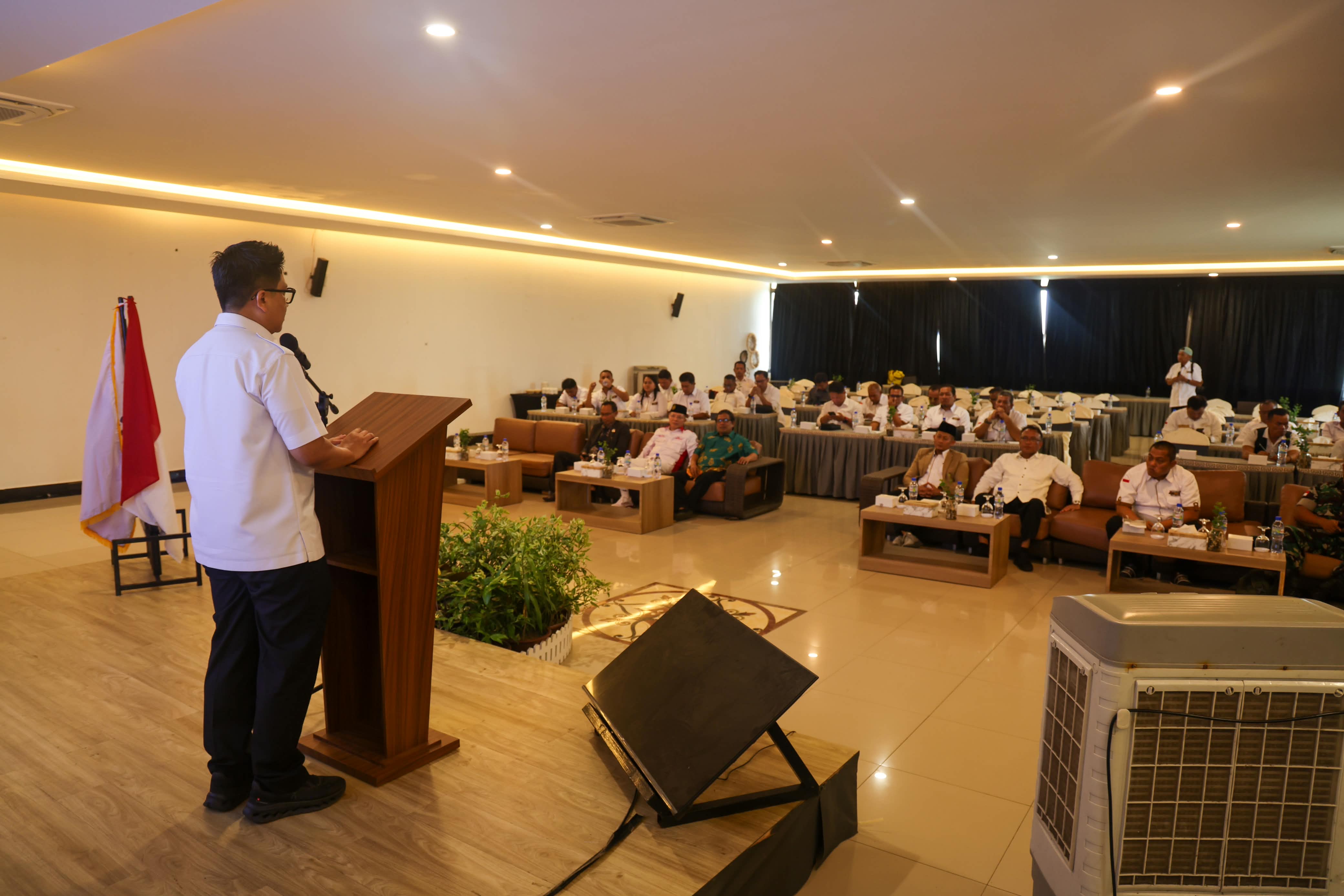 Perkuat Sinergi Informasi, Kadiskominfo Kepri Hadiri Pelantikan Pokja News Room Jaksa Garda Desa