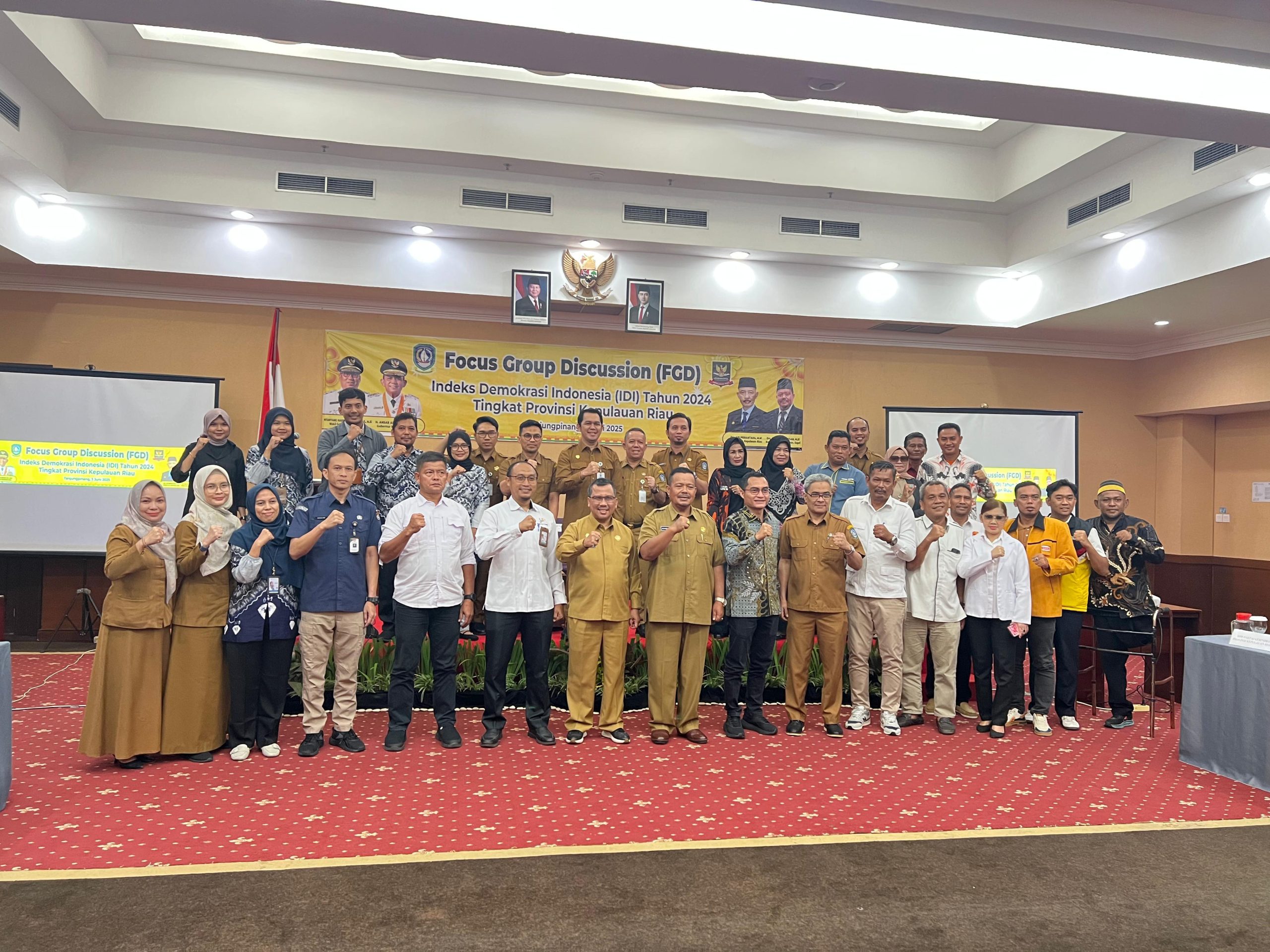 Bakesbangpol Kepri Gelar Fokus Group Discussion (FGD) Indeks Demokrasi Indonesia