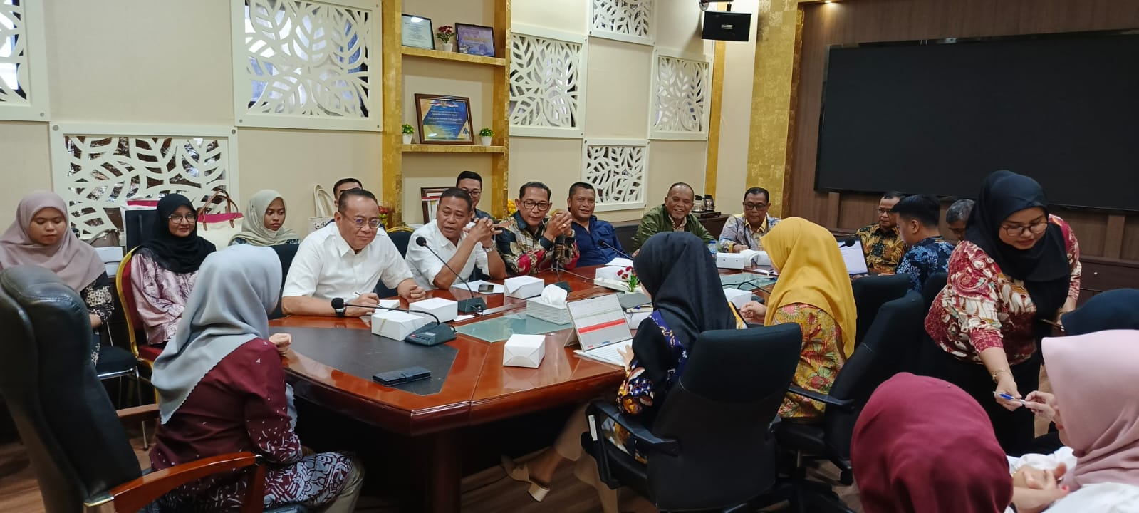 Konsultasi Konfirmasi Penerimaan Bantuan Keuangan Provinsi Kepri kepada Pemerintah Kab. Karimun