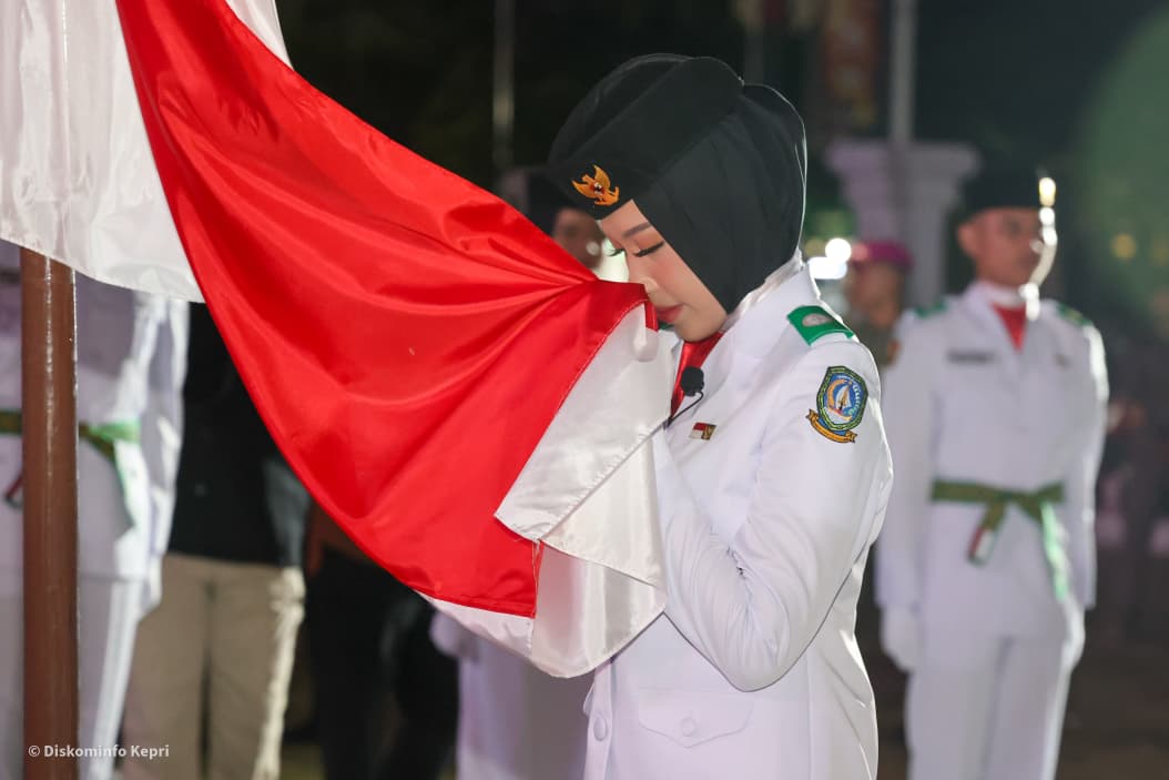 Sebanyak 30 Pelajar Kepri Dikukuhkan sebagai Paskibraka Provinsi 2026