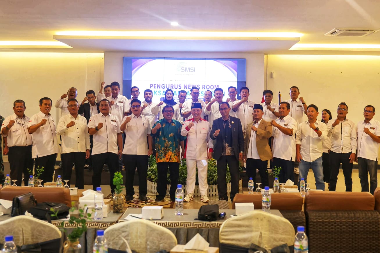 Perkuat Sinergi Informasi, Kadiskominfo Kepri Hadiri Pelantikan Pokja News Room Jaksa Garda Desa