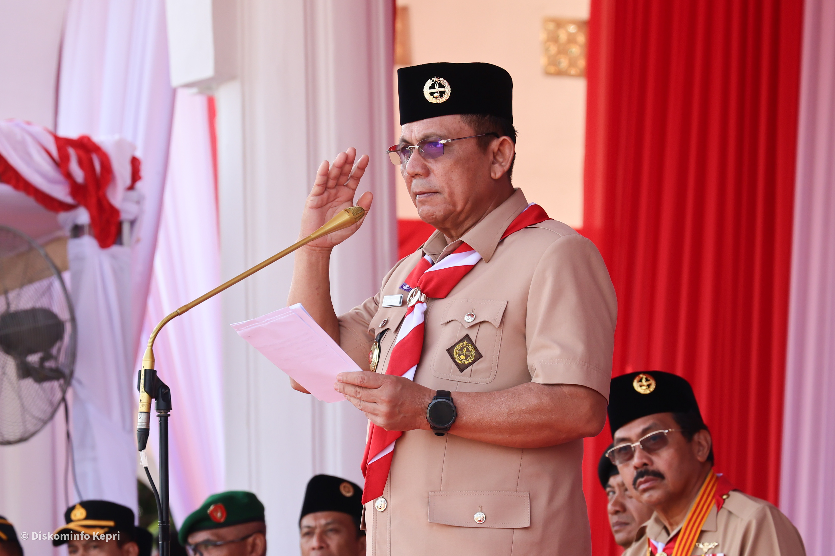 Hari Pramuka ke-65, Gubernur Ansar Dorong Pramuka Ambil Peran Dukung Swasembada Pangan