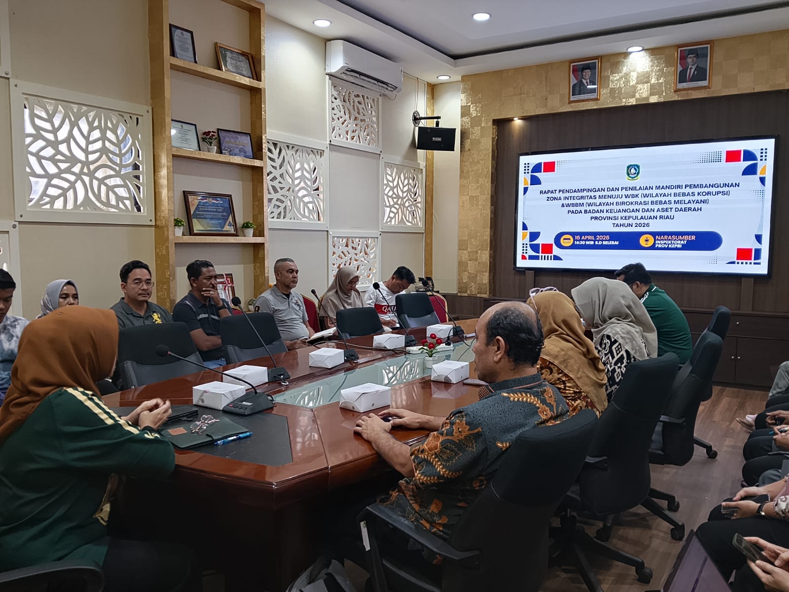 Pendampingan dan Penilaian Mandiri Pembangunan Zona Integritas Menuju WBK