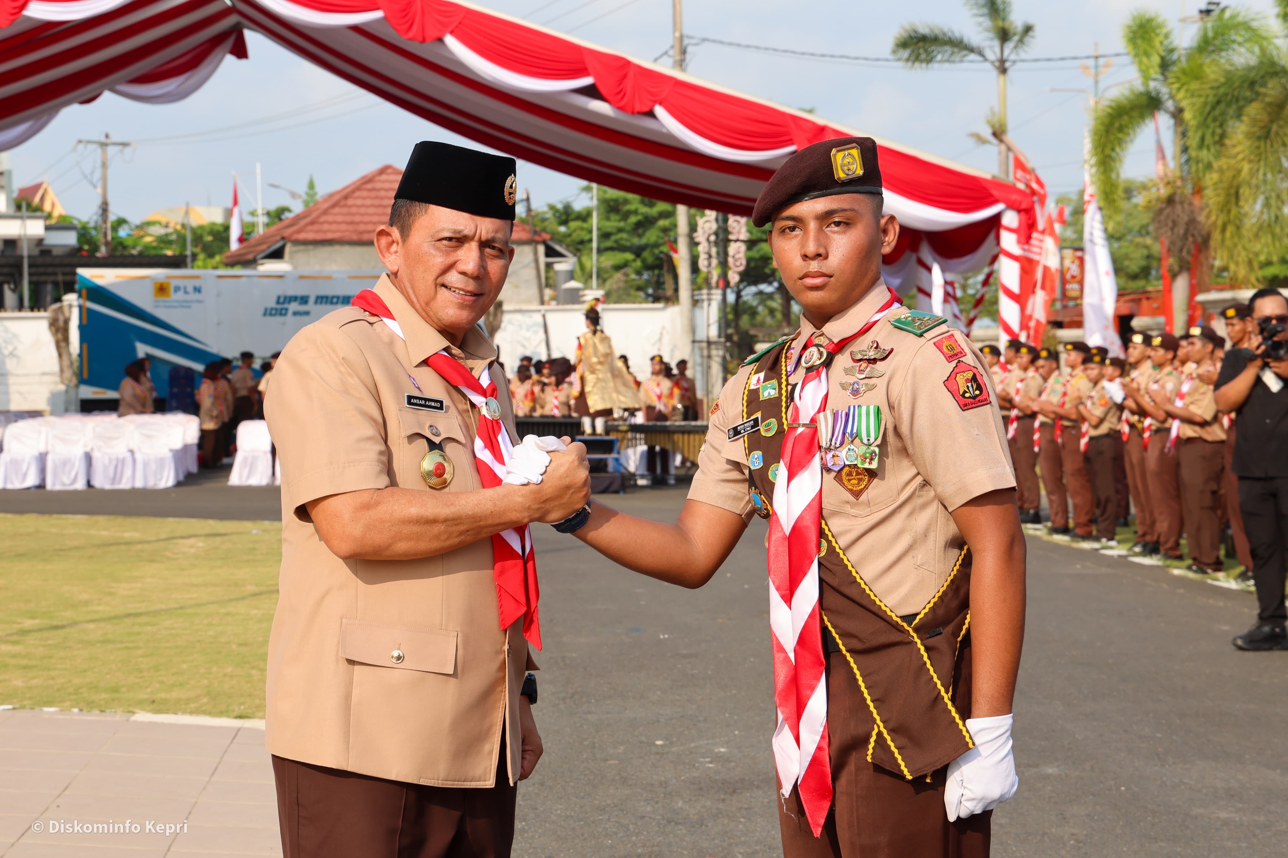 Hari Pramuka ke-65, Gubernur Ansar Dorong Pramuka Ambil Peran Dukung Swasembada Pangan