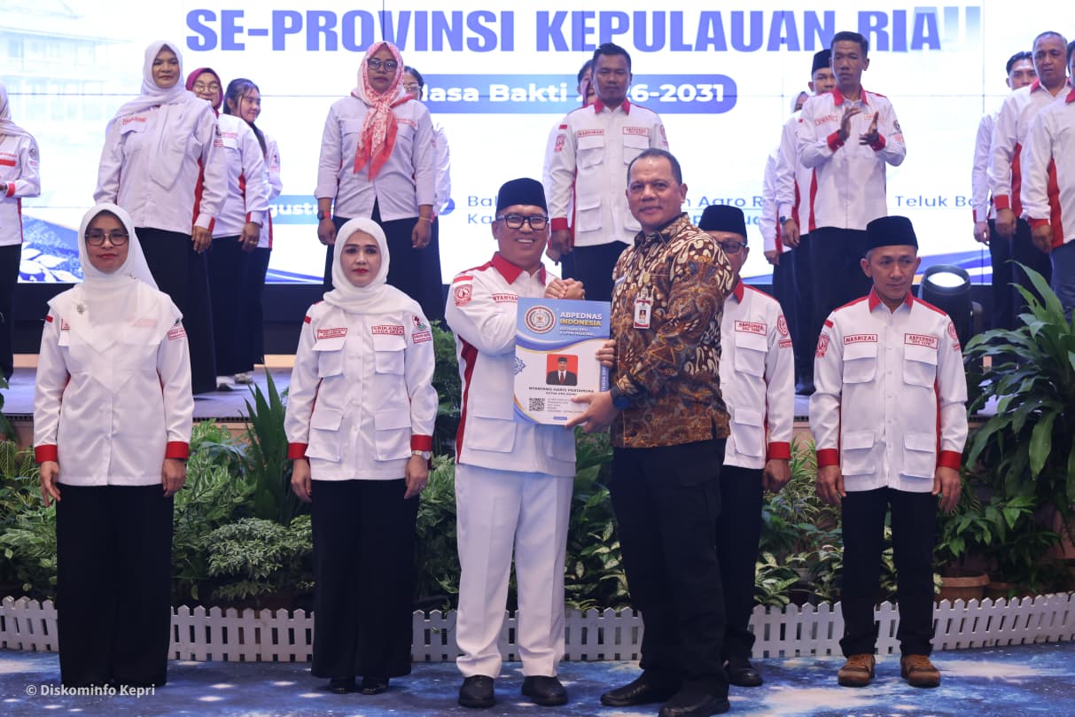 ABPEDNAS dan Srikandi Jaga Desa Dikukuhkan di Kepri, Gubernur Ansar Tekankan Peran Strategis Desa