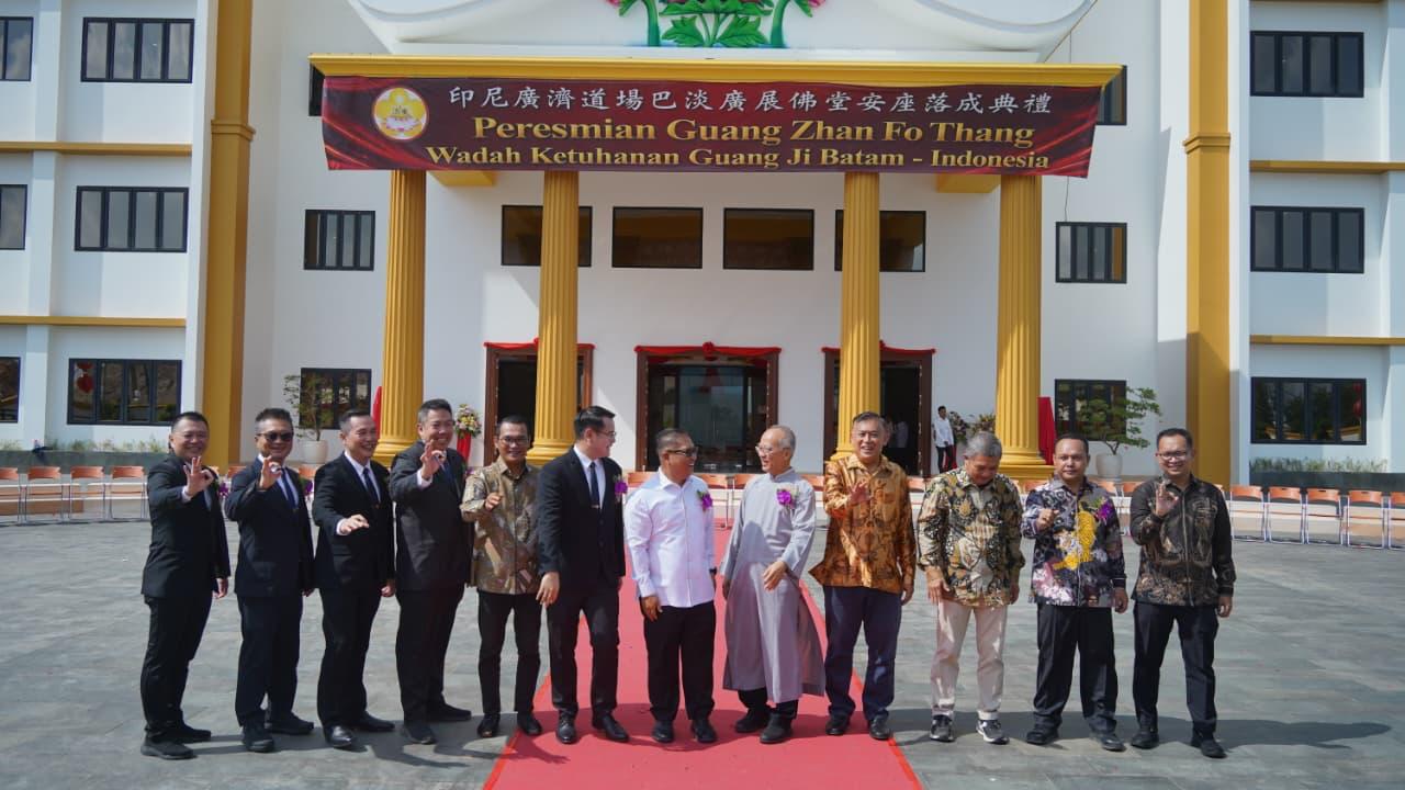 Resmikan Pusdiklat Guang Ji, Wagub Nyanyang Apresiasi Umat Budha Dalam Peran Kehidupan Sosial dan Kemanusiaan