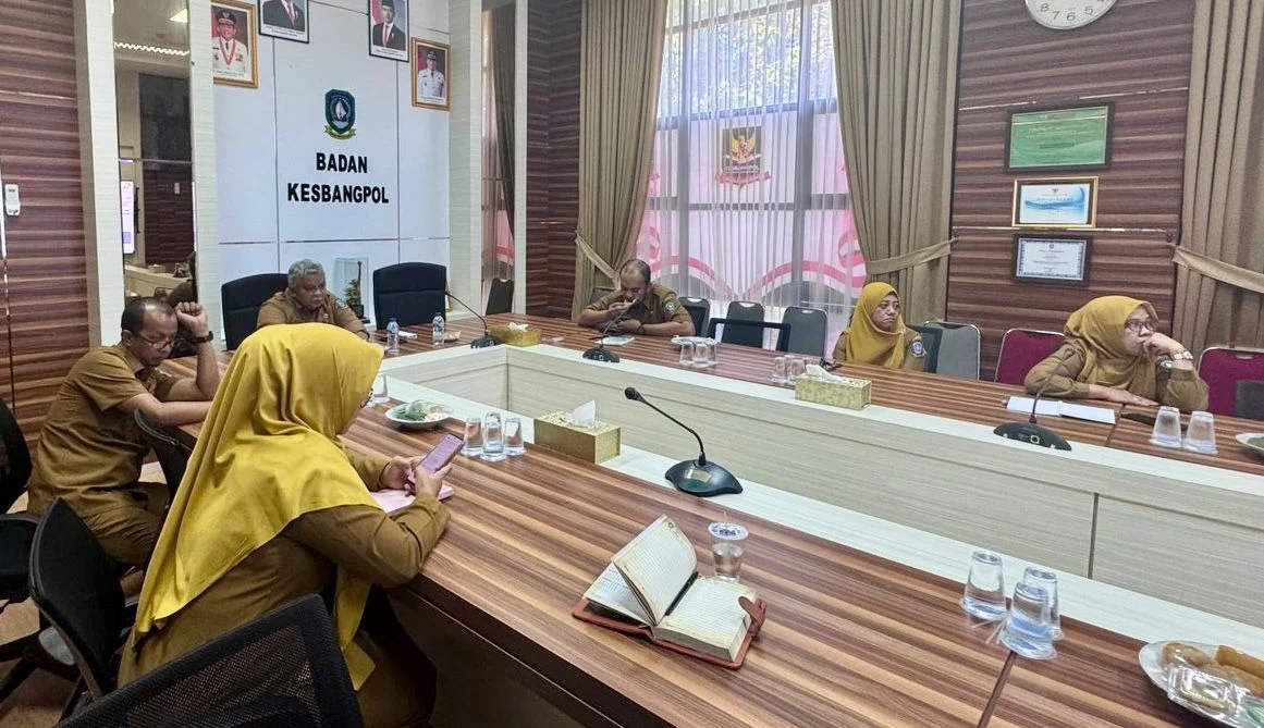 Badan Kesbangpol Provinsi Kepri Gelar Rapat Pembahasan Penguatan Inovasi Perangkat Daerah Tahun 2026
