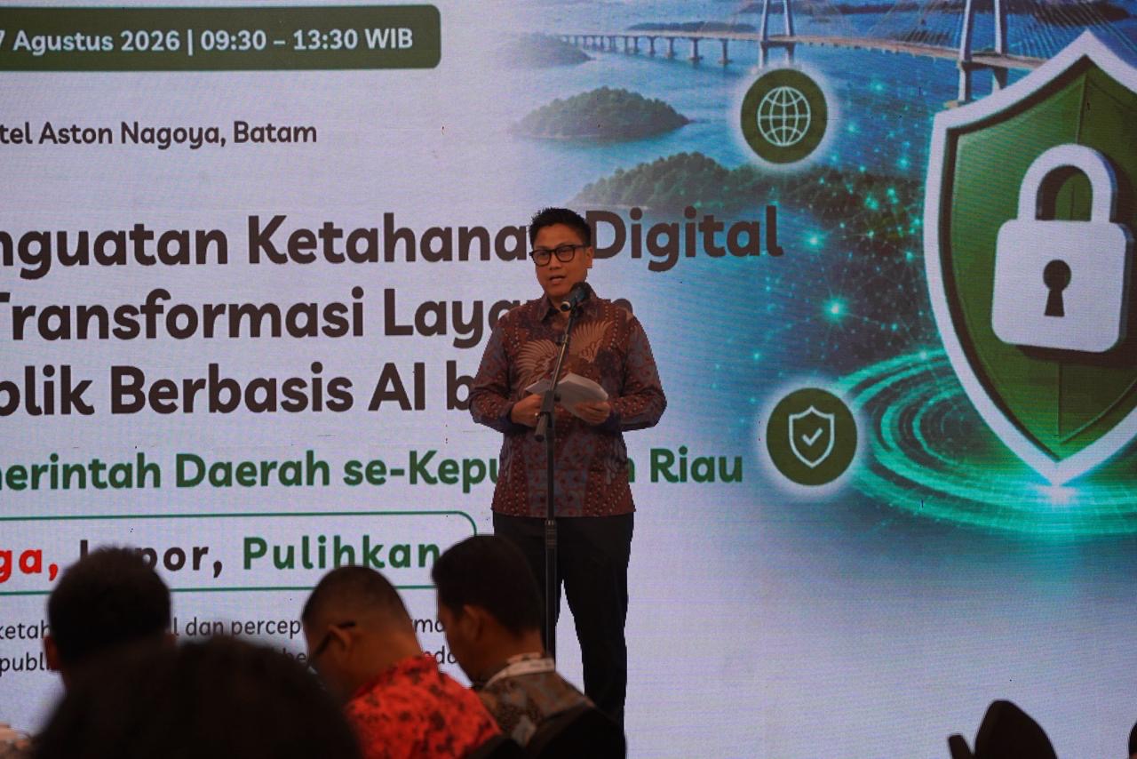 Perkuat Ketahanan Digital, Diskominfo Kepri Dorong Transformasi Layanan Publik Berbasis AI