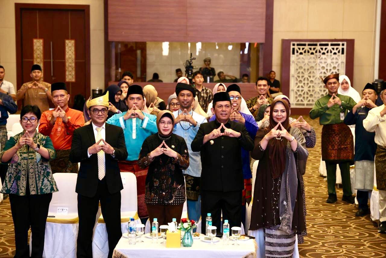 Kaban Kesbangpol Kepri Diwakili Sekretaris Hadiri Pengukuhan Kepala BPS Provinsi Kepri