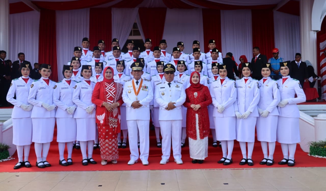 Upacara Peringatan HUT ke-80 Kemerdekaan RI Tingkat Provinsi Kepri Dipimpin Gubernur Ansar Ahmad
