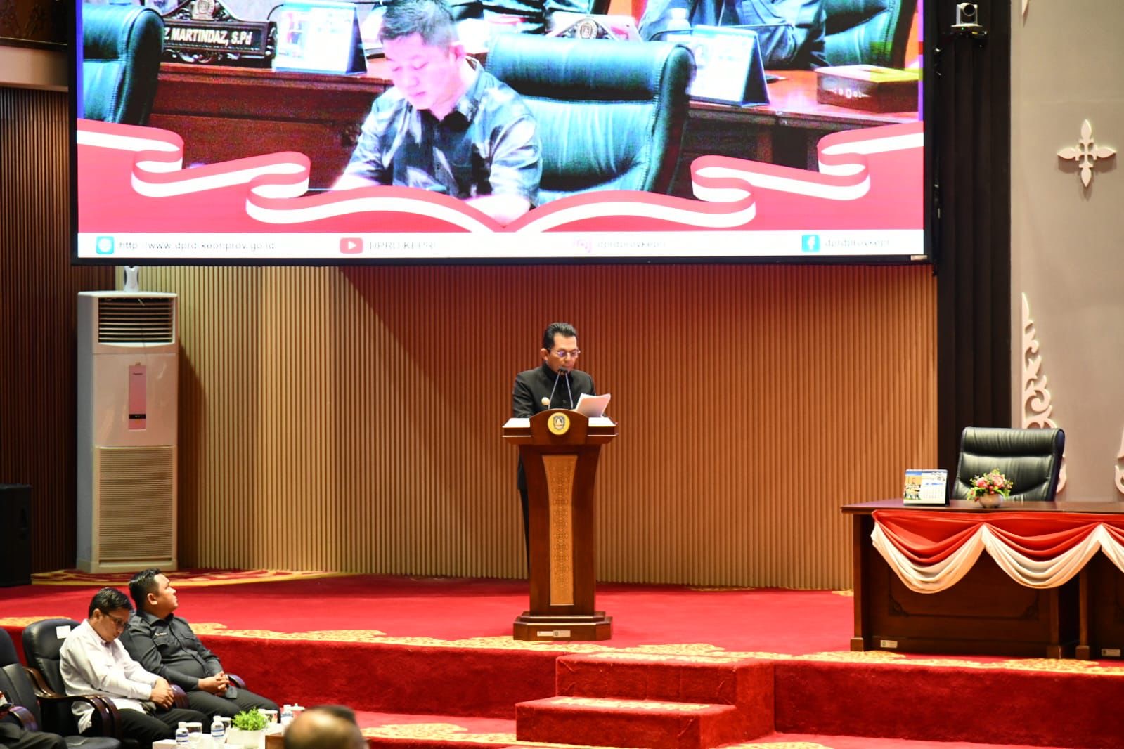 Gubernur Ansar Sampaikan Rancangan Perubahan KUA PPAS 2026 pada Paripurna DPRD Kepri