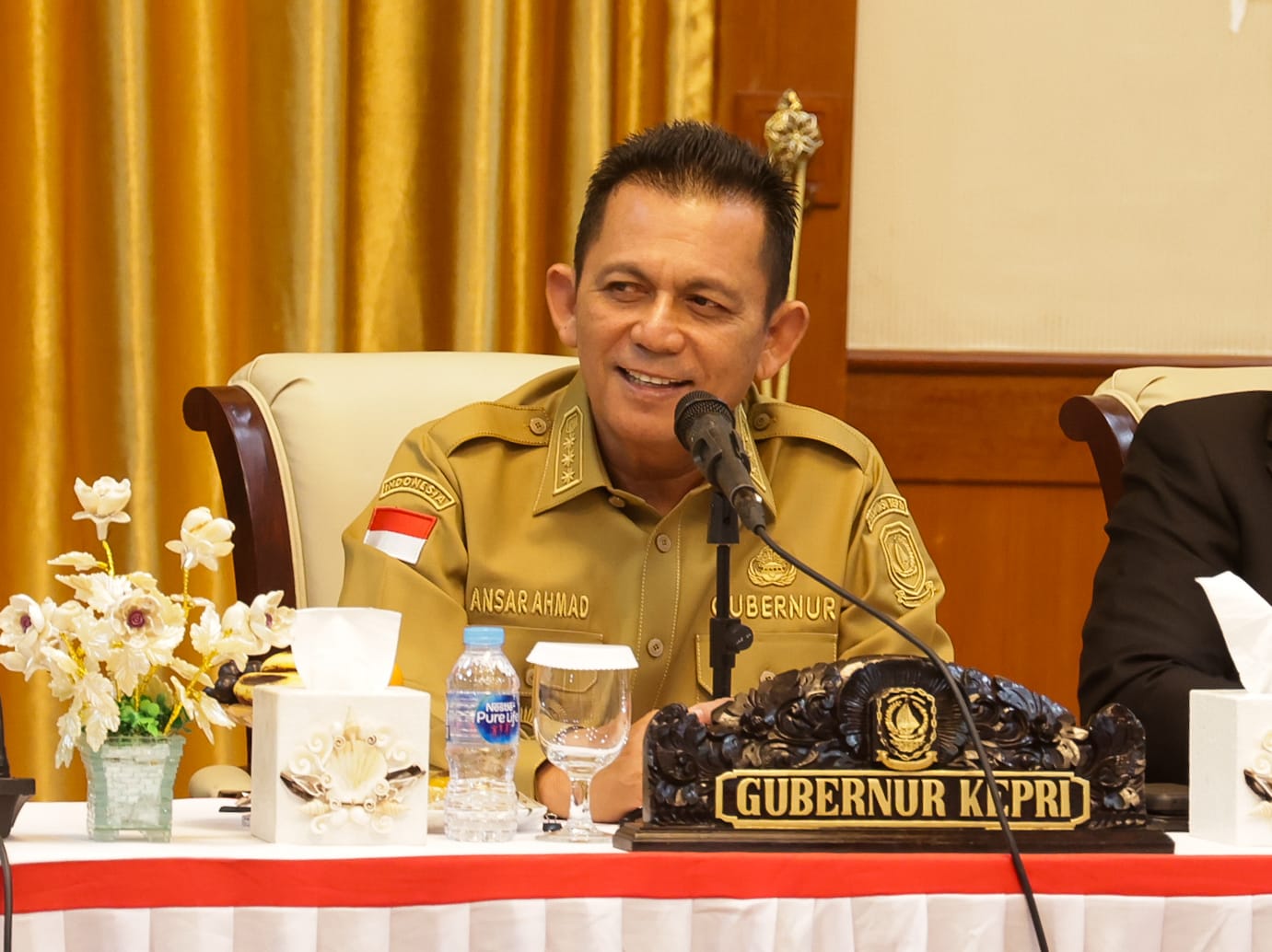 Gubernur Ansar Minta Dukungan Pengawasan Kejahatan Trans Nasional