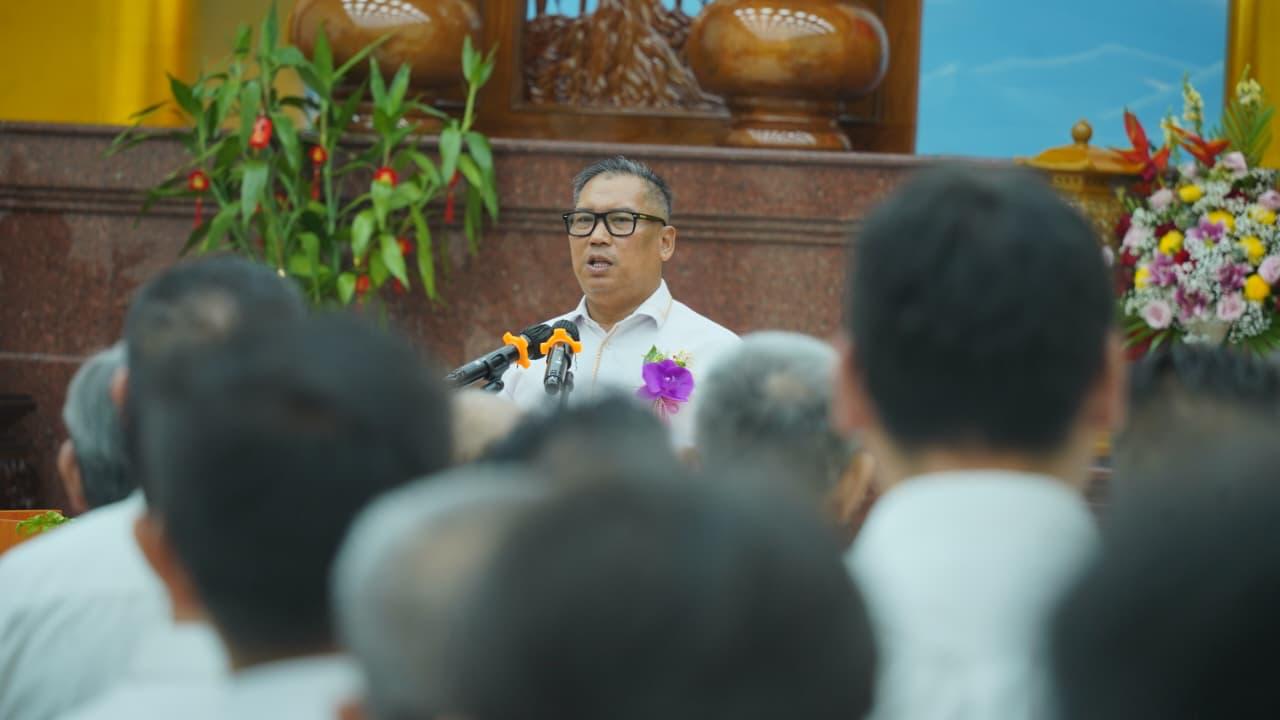 Resmikan Pusdiklat Guang Ji, Wagub Nyanyang Apresiasi Umat Budha Dalam Peran Kehidupan Sosial dan Kemanusiaan