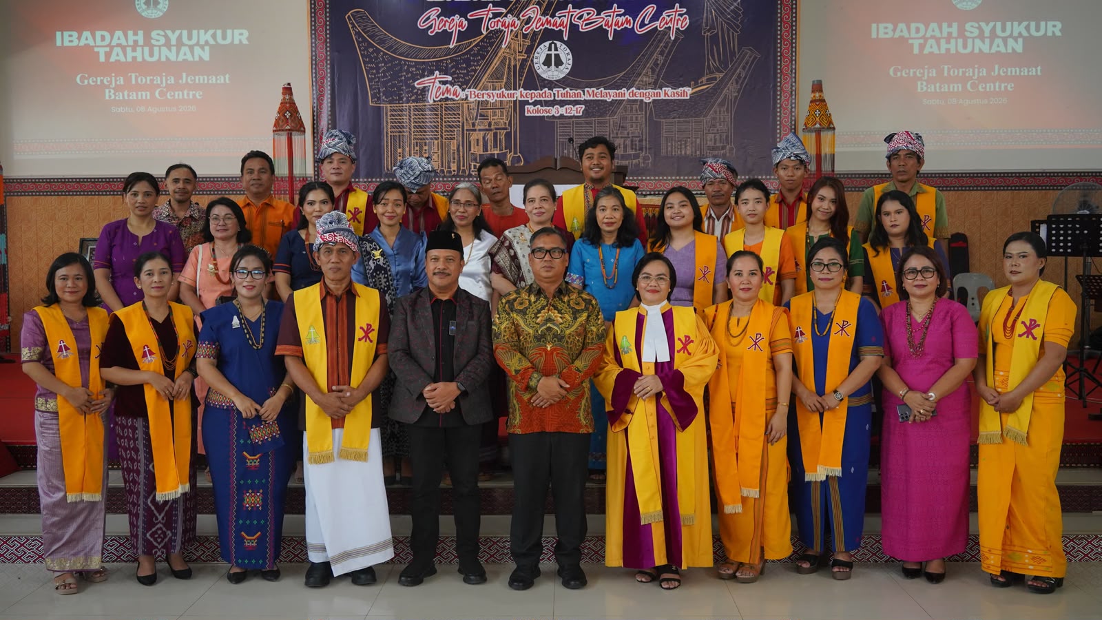 Hadiri Agenda Gereja Toraja, Wagub Nyanyang Ajak Masyarakat Rawat Kerukunan dan Toleransi di Kepri