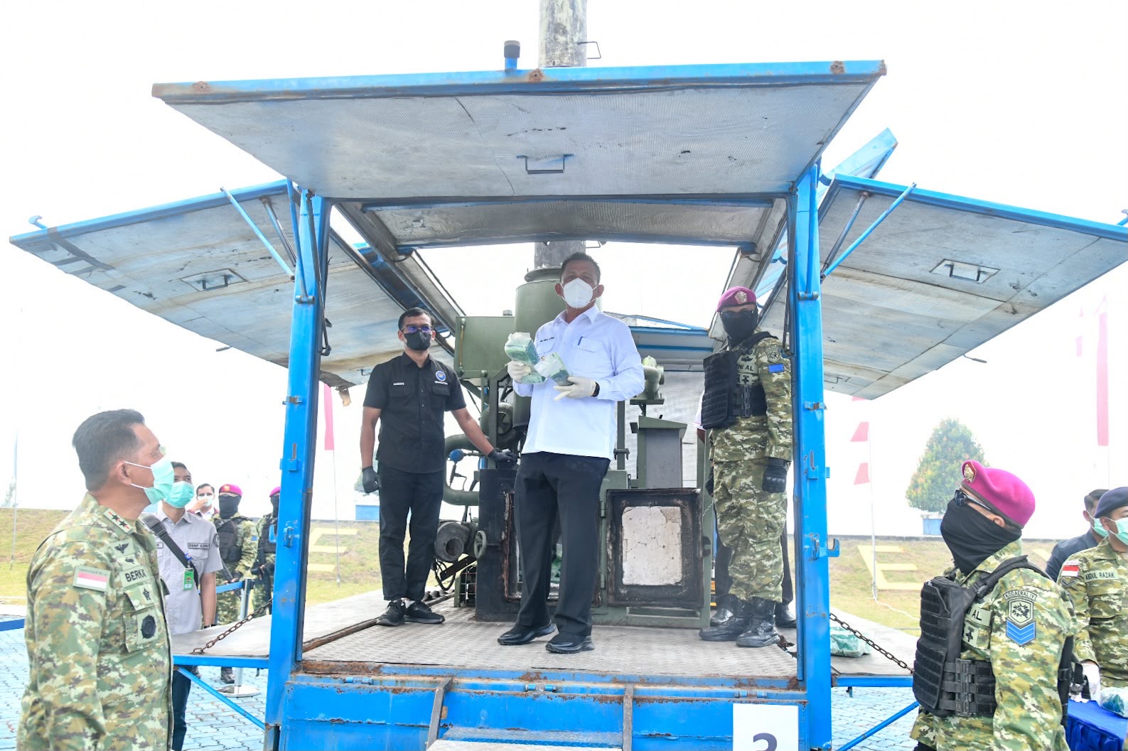 Gubernur Kepri Apresiasi Sinergi Aparat Ungkap 1,3 Ton Ketamine di Perairan Bintan