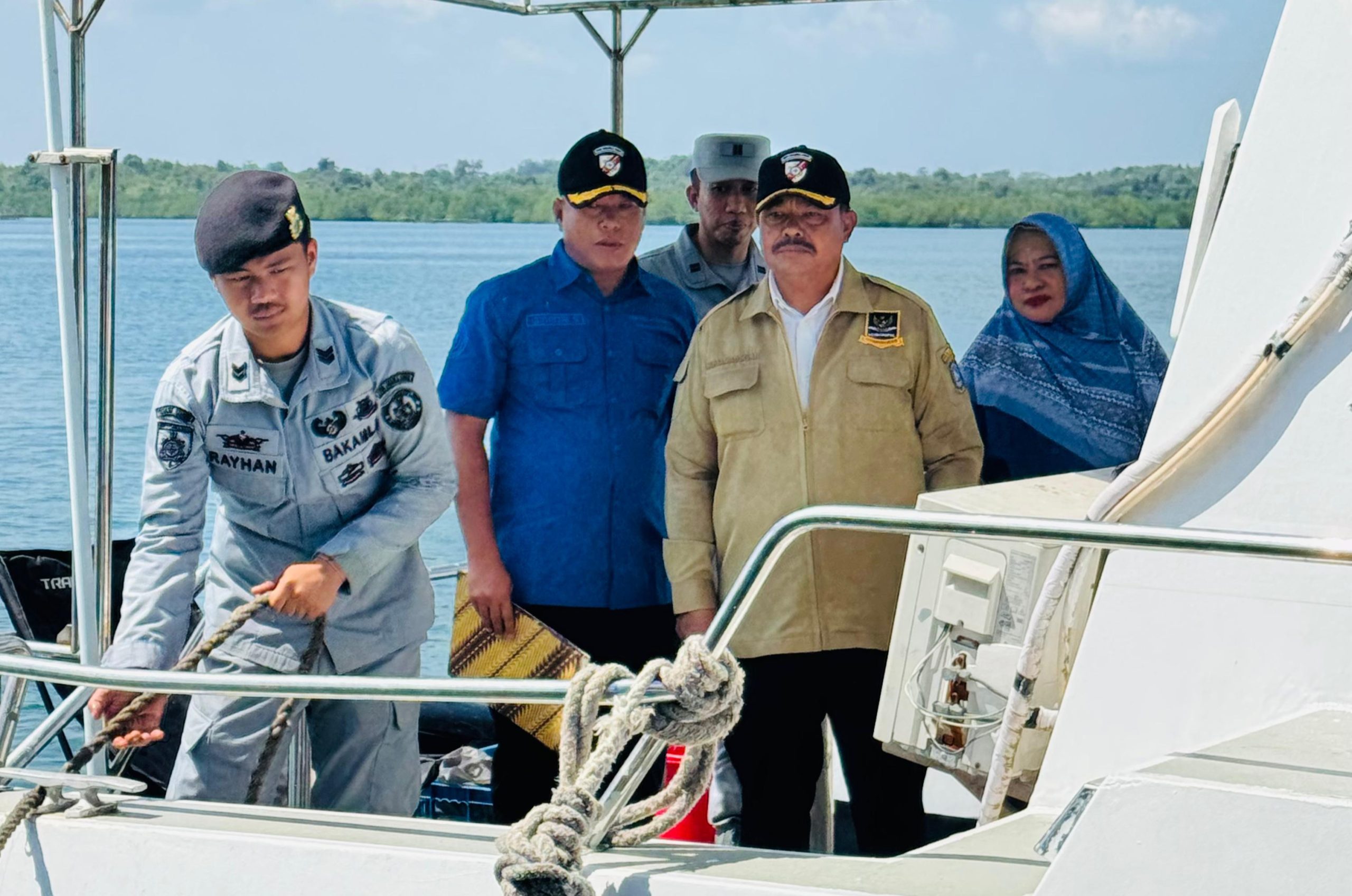 Badan Kesbangpol Kepri Jalin Sinergi dengan Zona Bakamla Monitoring Pulau-Pulau Terluar Perbatasan