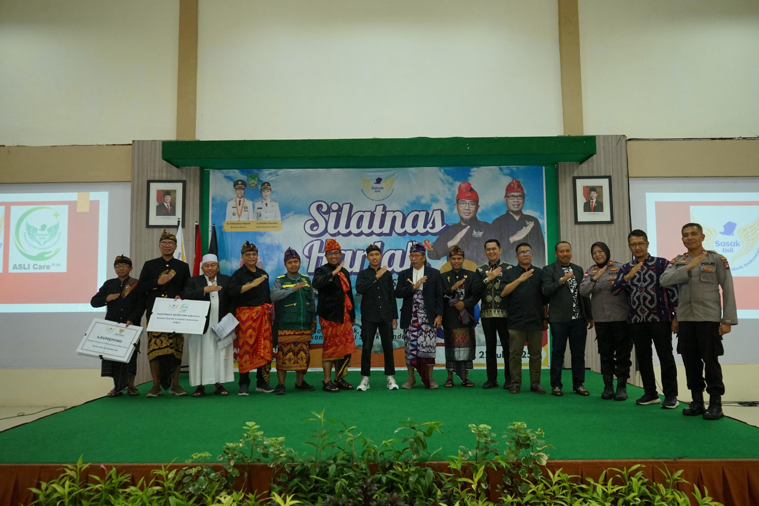 Bakesbangpol Kepri Apresiasi Peluncuran Gerakan Diaspora NTB BerZakat di Bumi Gora, pada Puncak Peringatan Hari Lahir Nasional Ke-3 Aliansi Sasak Lombok Indonesia (ASLI)