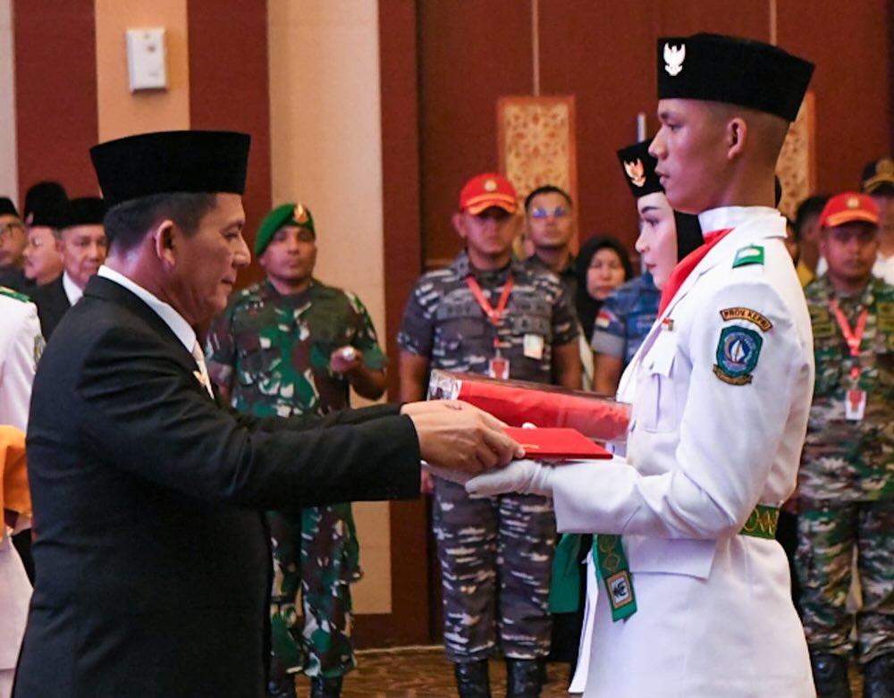 Pengukuhan Paskibraka Tingkat Provinsi Kepulauan Riau Tahun 2024