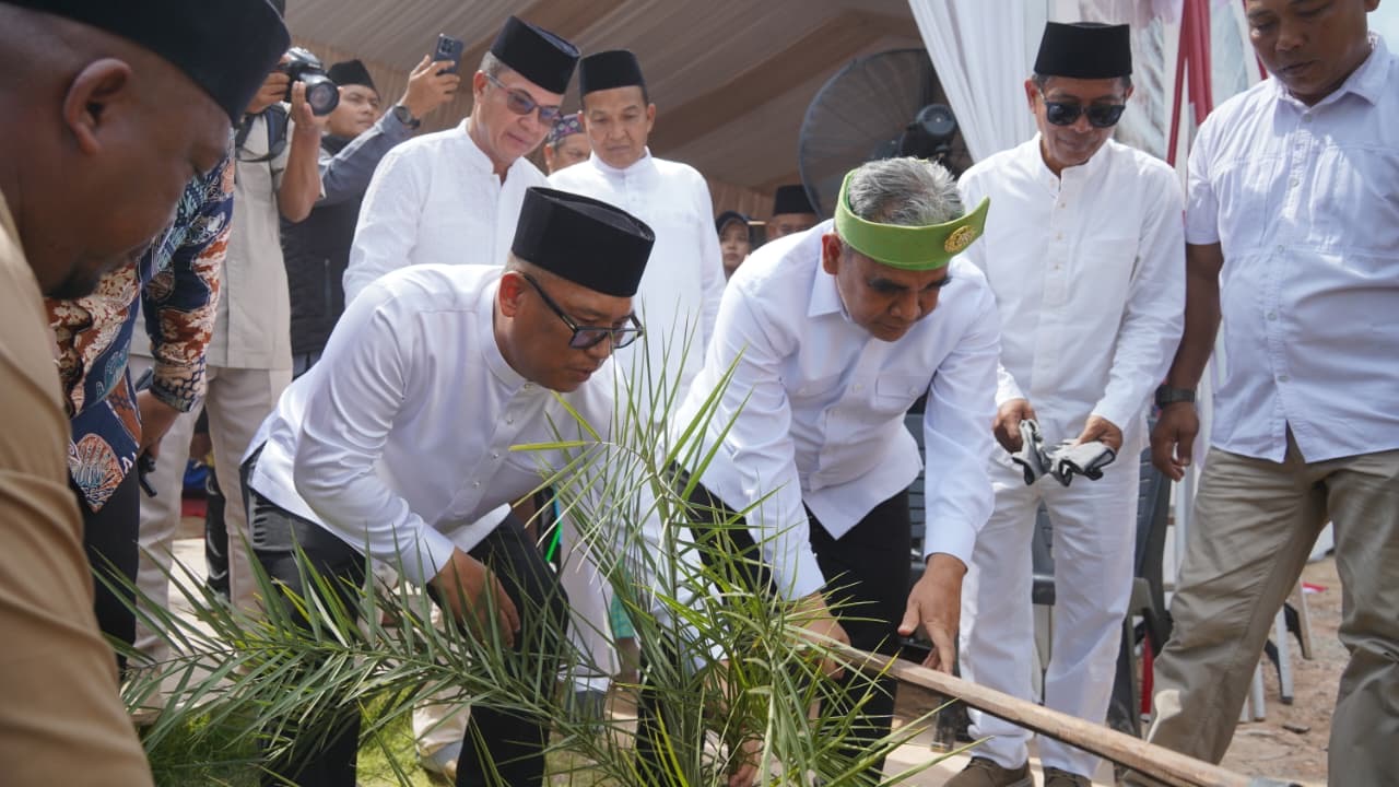 Wagub Nyanyang Hadiri Peresmian Pondok Pesantren Nur Iman di Pulau Kasu, Perkuat Pembangunan SDM Berkarakter
