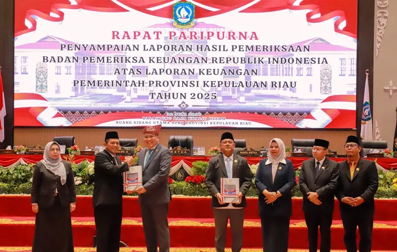 Pertahankan Kepercayaan Publik, Pemprov Kepri Raih Opini WTP ke-16 dari BPK RI