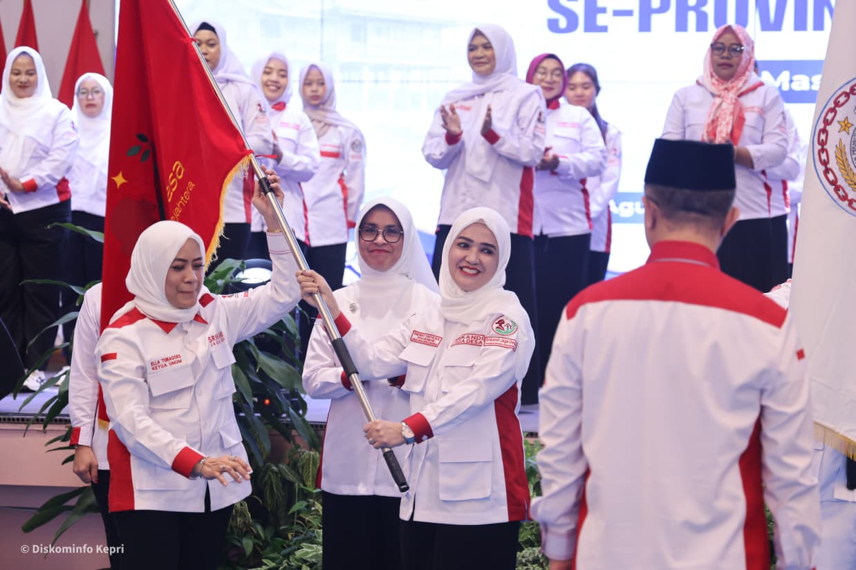 ABPEDNAS dan Srikandi Jaga Desa Dikukuhkan di Kepri, Gubernur Ansar Tekankan Peran Strategis Desa