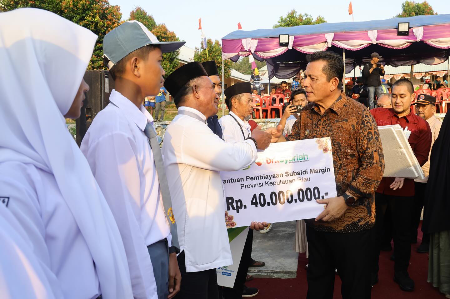 Kepala Badan Kesbangpol Kepri Dampingi Gubernur Ansar Kunjungan Kerja di Kabupaten Karimun