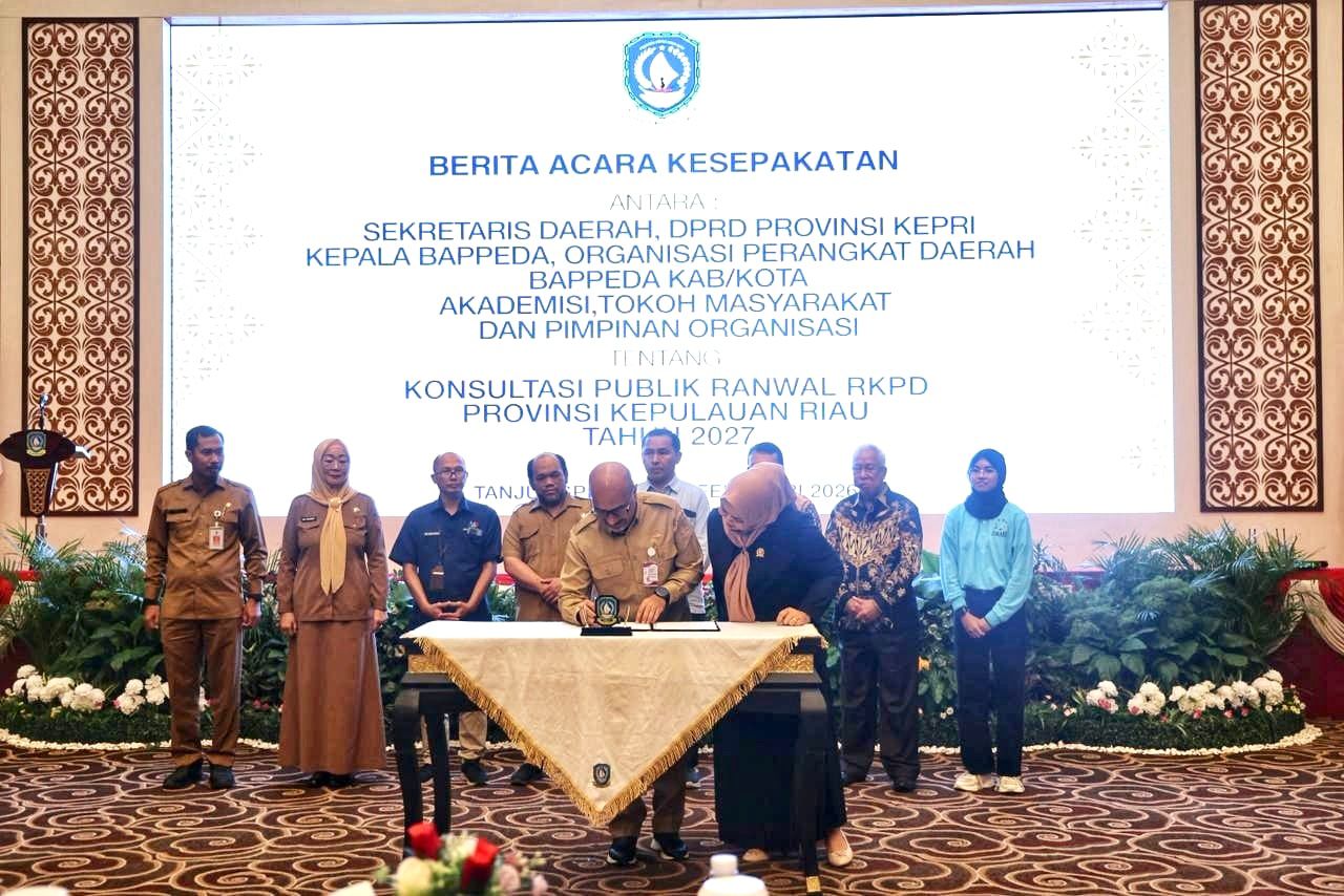 Badan Kesbangpol Kepri Hadiri Konsultasi Publik Rancangan Awal RKPD Provinsi Kepri 2027