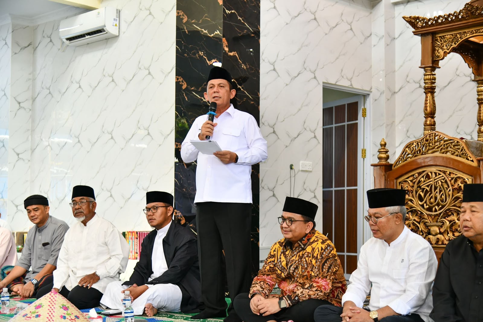Resmikan Masjid Ar Rahim Teluk Keriting, Ansar: Masjid Benteng Generasi Muda Hadapi Dampak Digitalisasi