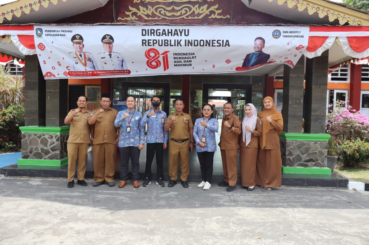 Disdik Kepri Dampingi Penilaian Ombudsman di SMAN 1 Tanjungpinang