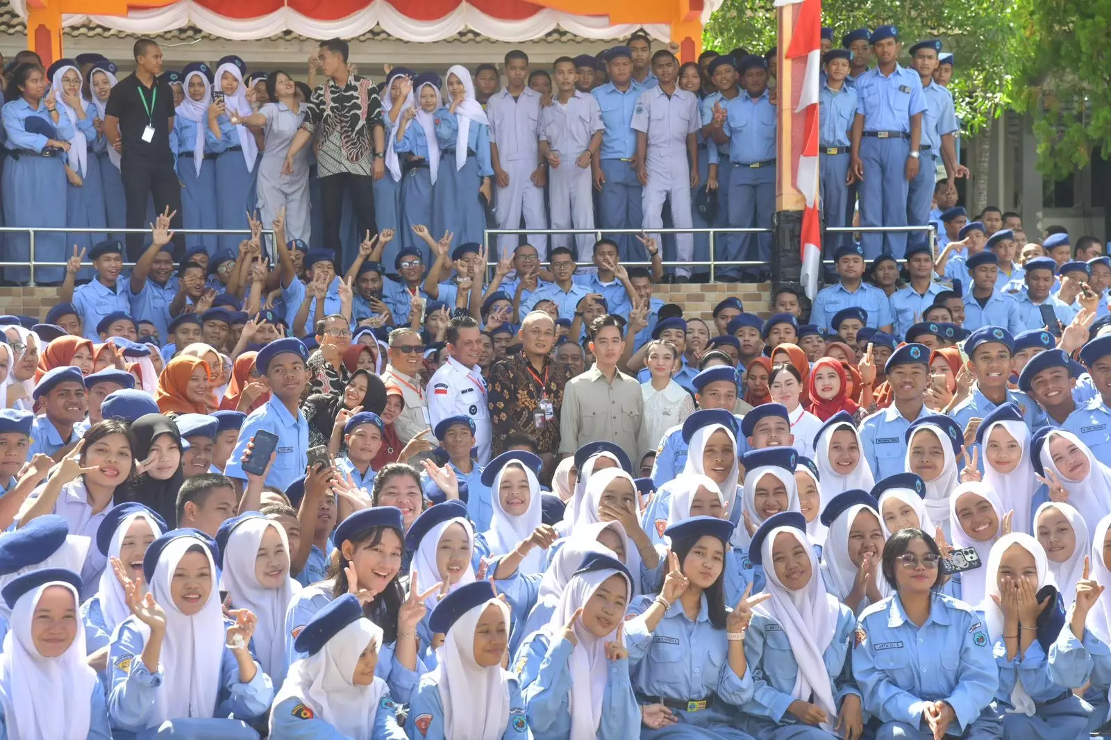 Fokus pada Gizi Pelajar Mengawali Kunjungan Kerja Wapres Gibran di Kepri