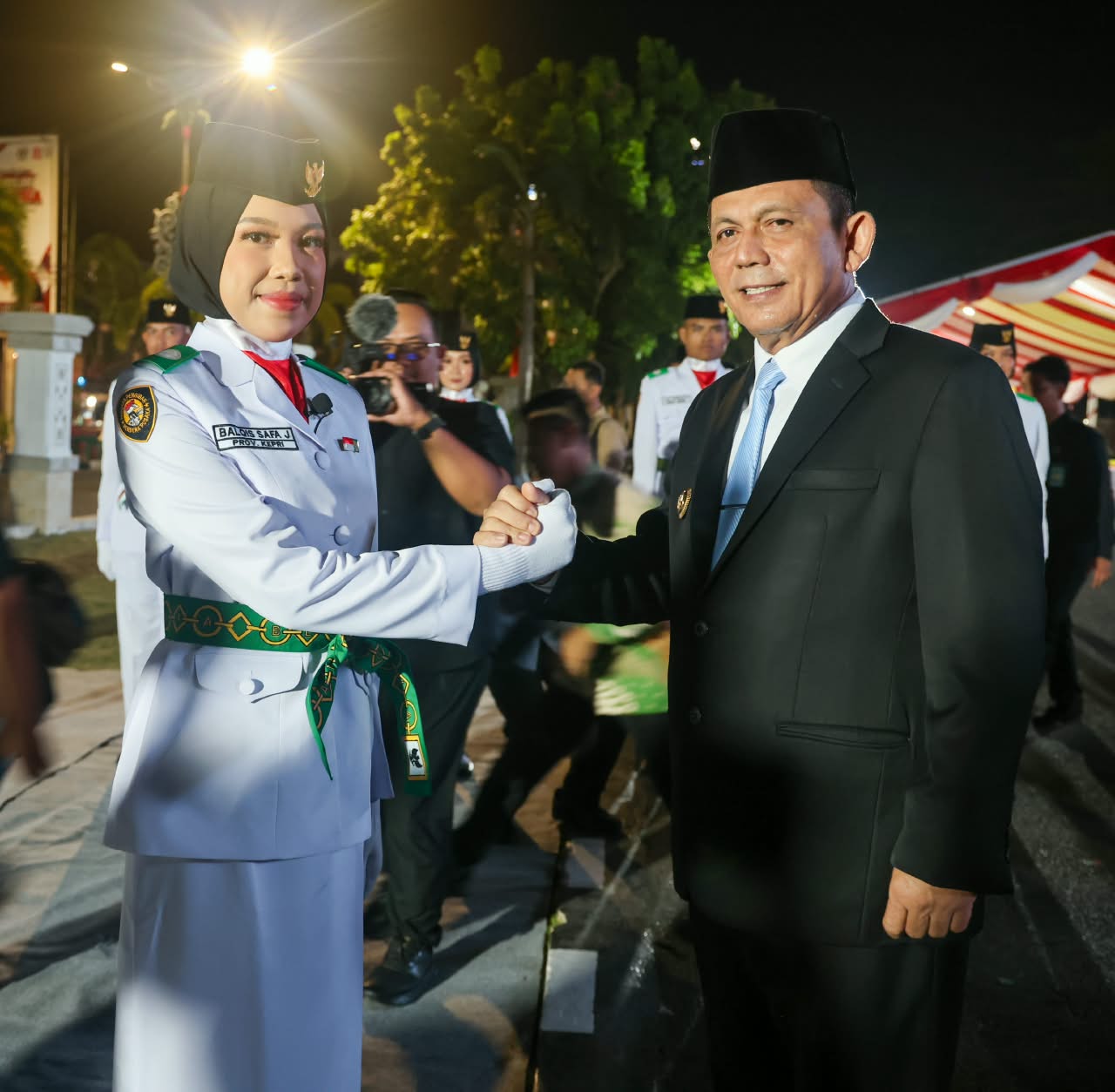 Sebanyak 30 Pelajar Kepri Dikukuhkan sebagai Paskibraka Provinsi 2026